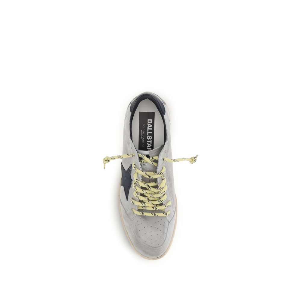 Golden Goose Gray Calf Leather Bos Taurus Sneakers Golden Goose