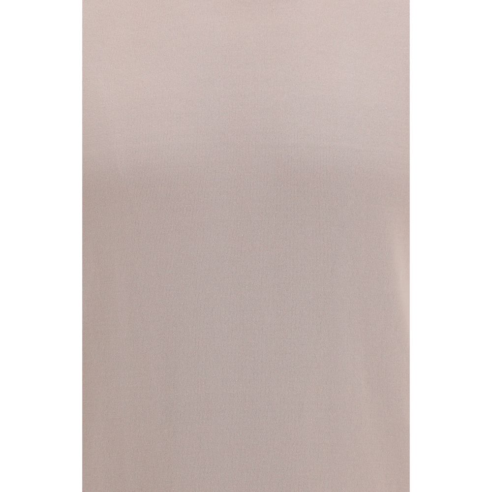 Brunello Cucinelli Beige Cotton Sweatshirt Brunello Cucinelli