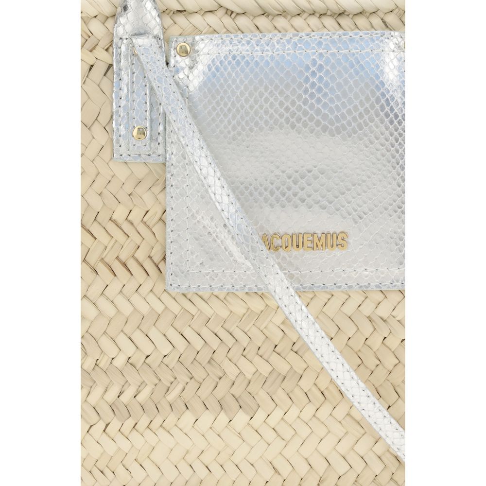 Jacquemus Beige Raffia Handbag Jacquemus