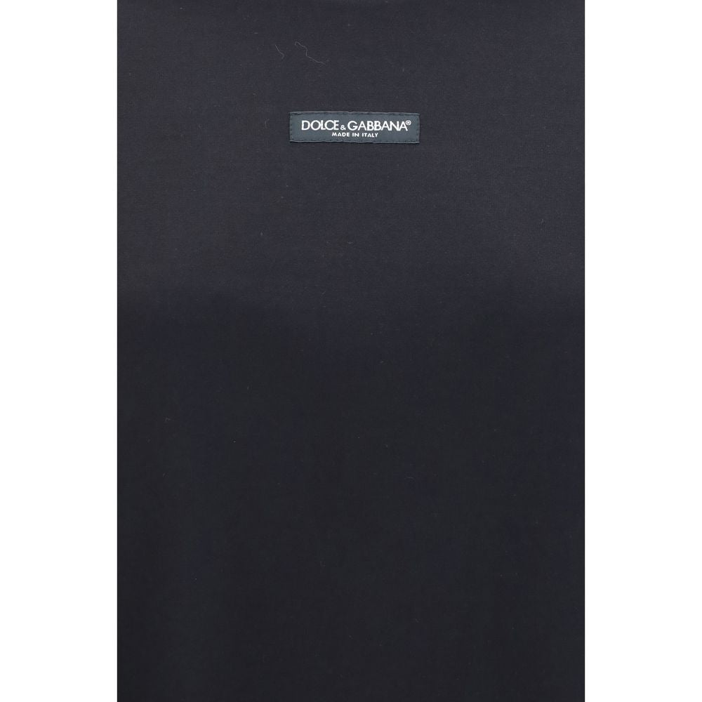 Dolce & Gabbana Black Cotton T-Shirt Dolce & Gabbana