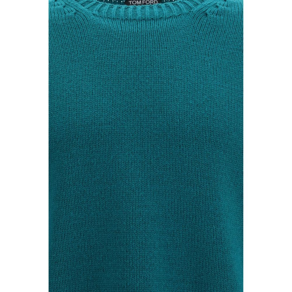 Tom Ford Bicolor Wool Oves Aries Sweatshirt Tom Ford