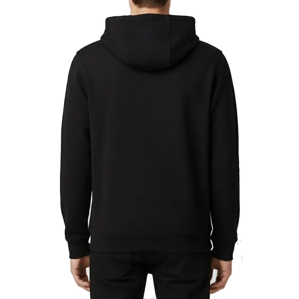 Versace Black Cotton Hoodie Versace