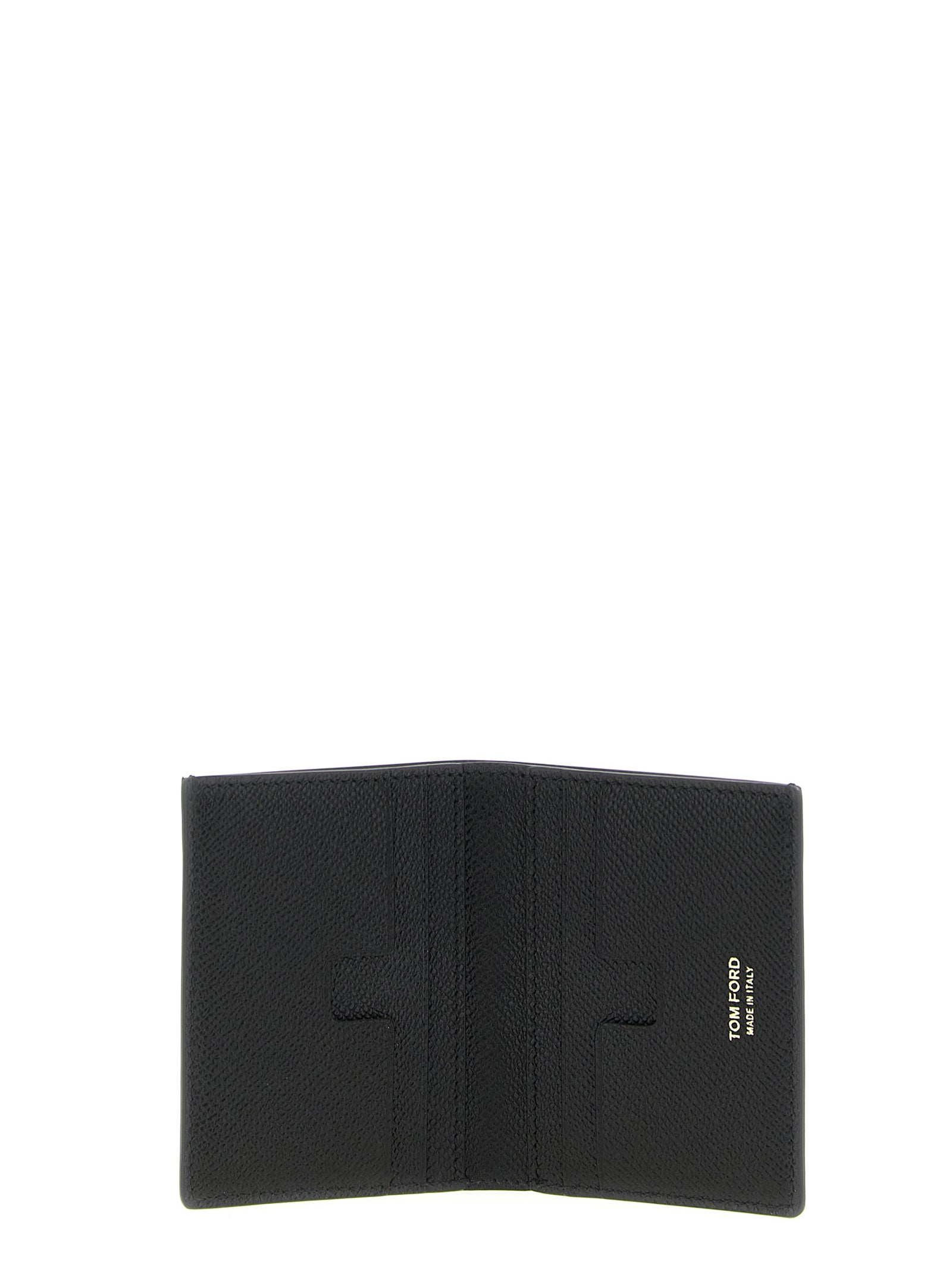 Tom Ford Black Calfskin Cardholder Tom Ford