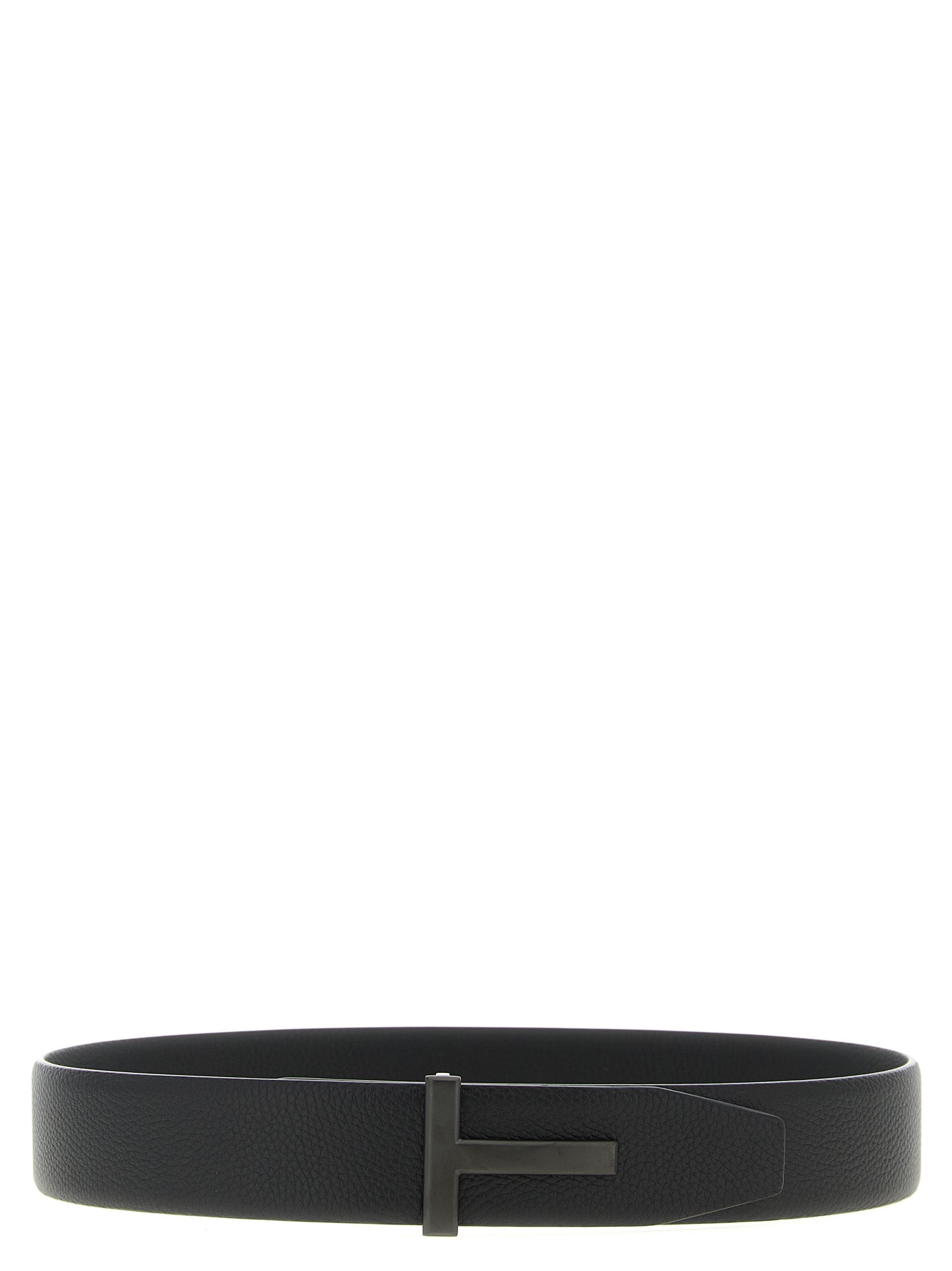 Tom Ford Black Calfskin Belt Tom Ford