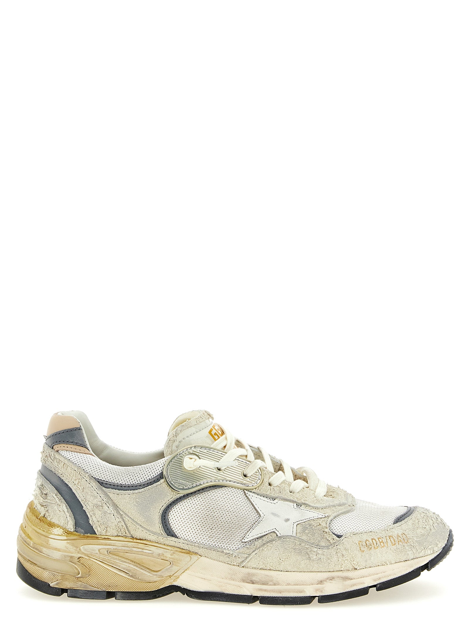 Golden Goose White Leather Athletic Sneakers Golden Goose