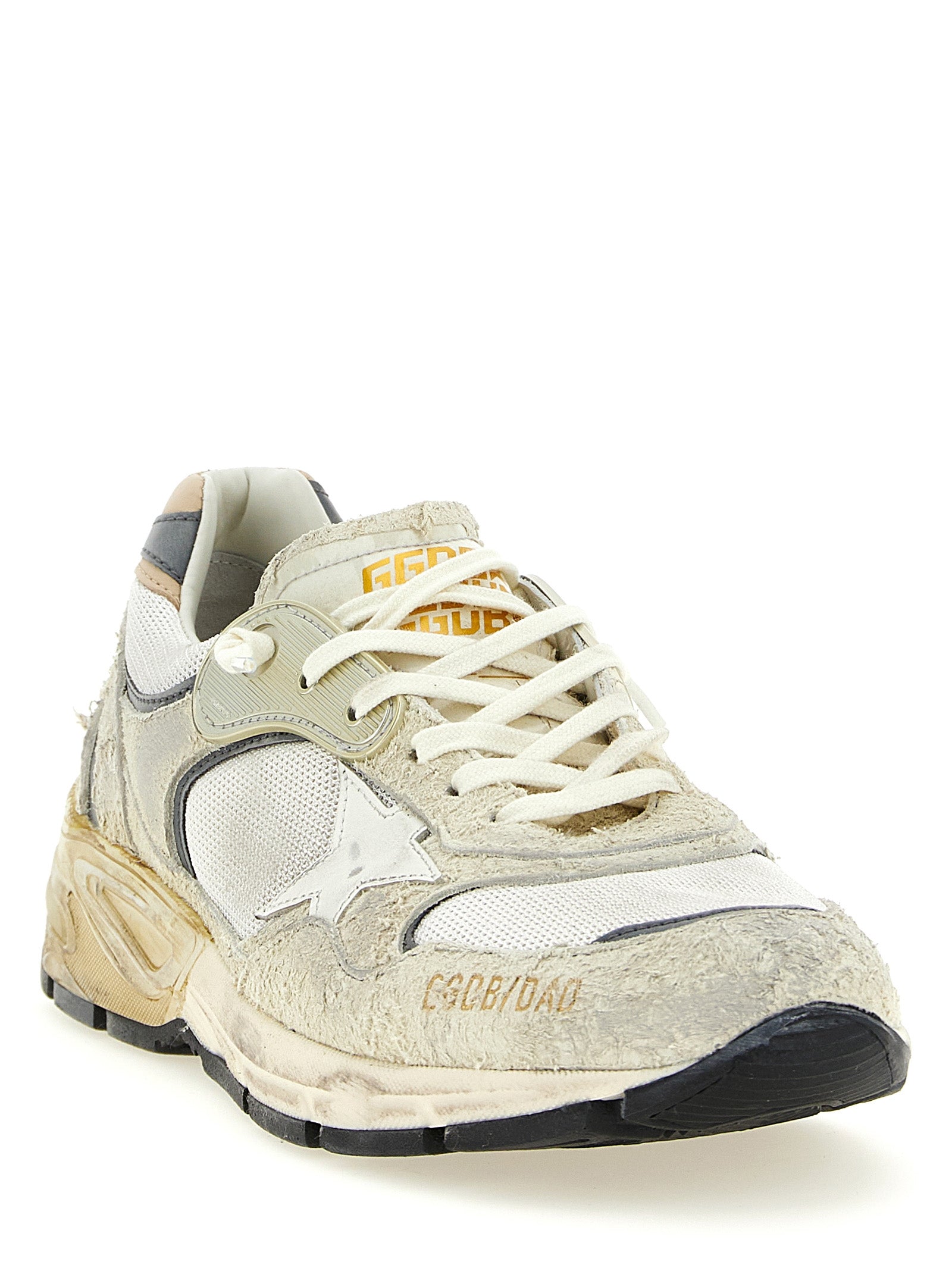 Golden Goose White Leather Athletic Sneakers Golden Goose