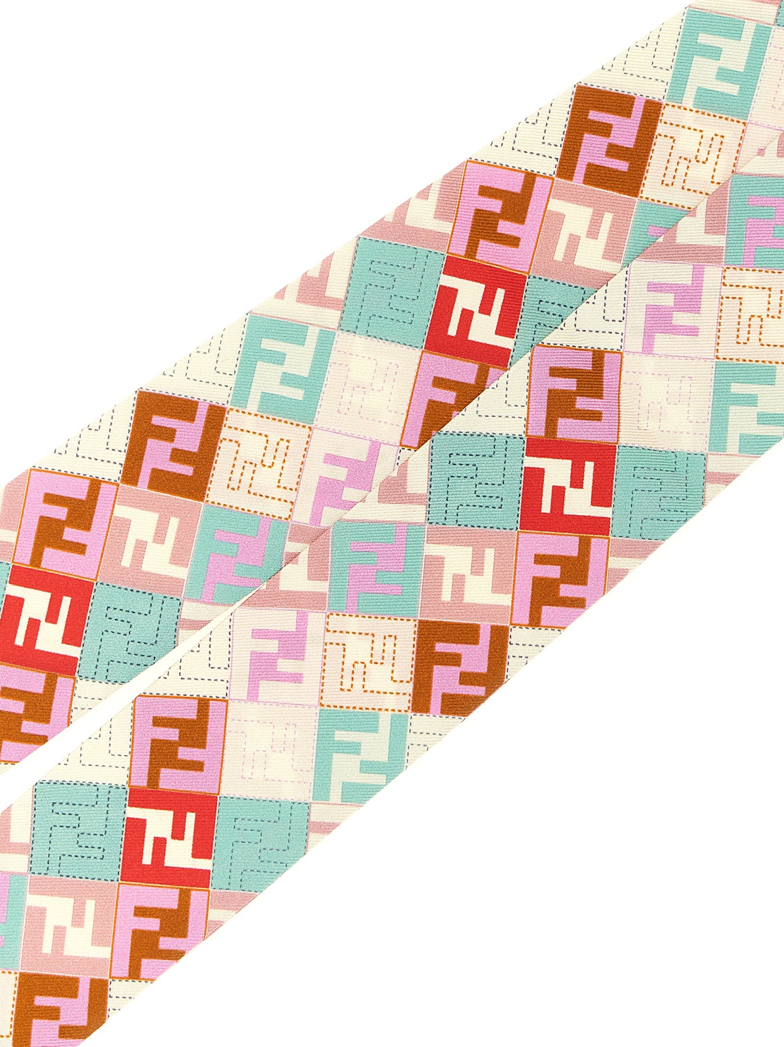 Fendi Multicolor Silk Foulard Fendi