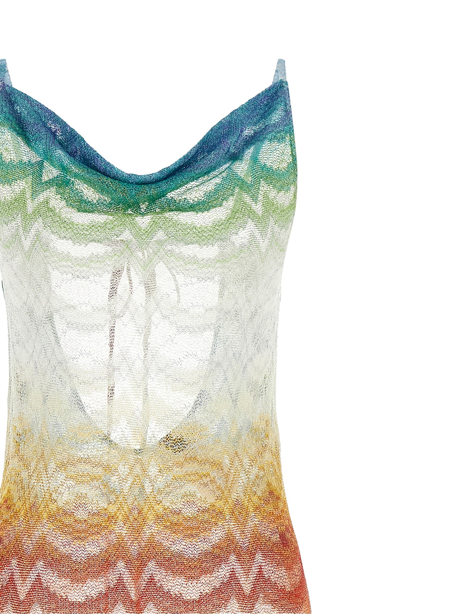 Missoni Multicolor Viscose Casual Dress Missoni