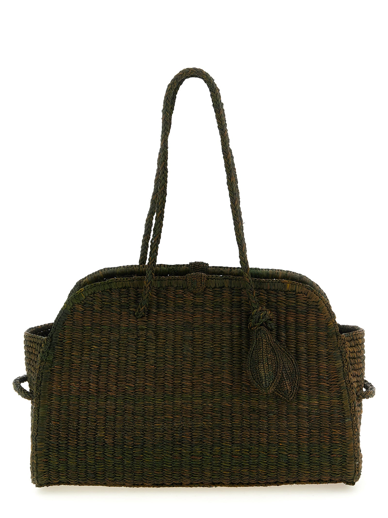 Jacquemus Bicolor Raffia Tote Bag Jacquemus