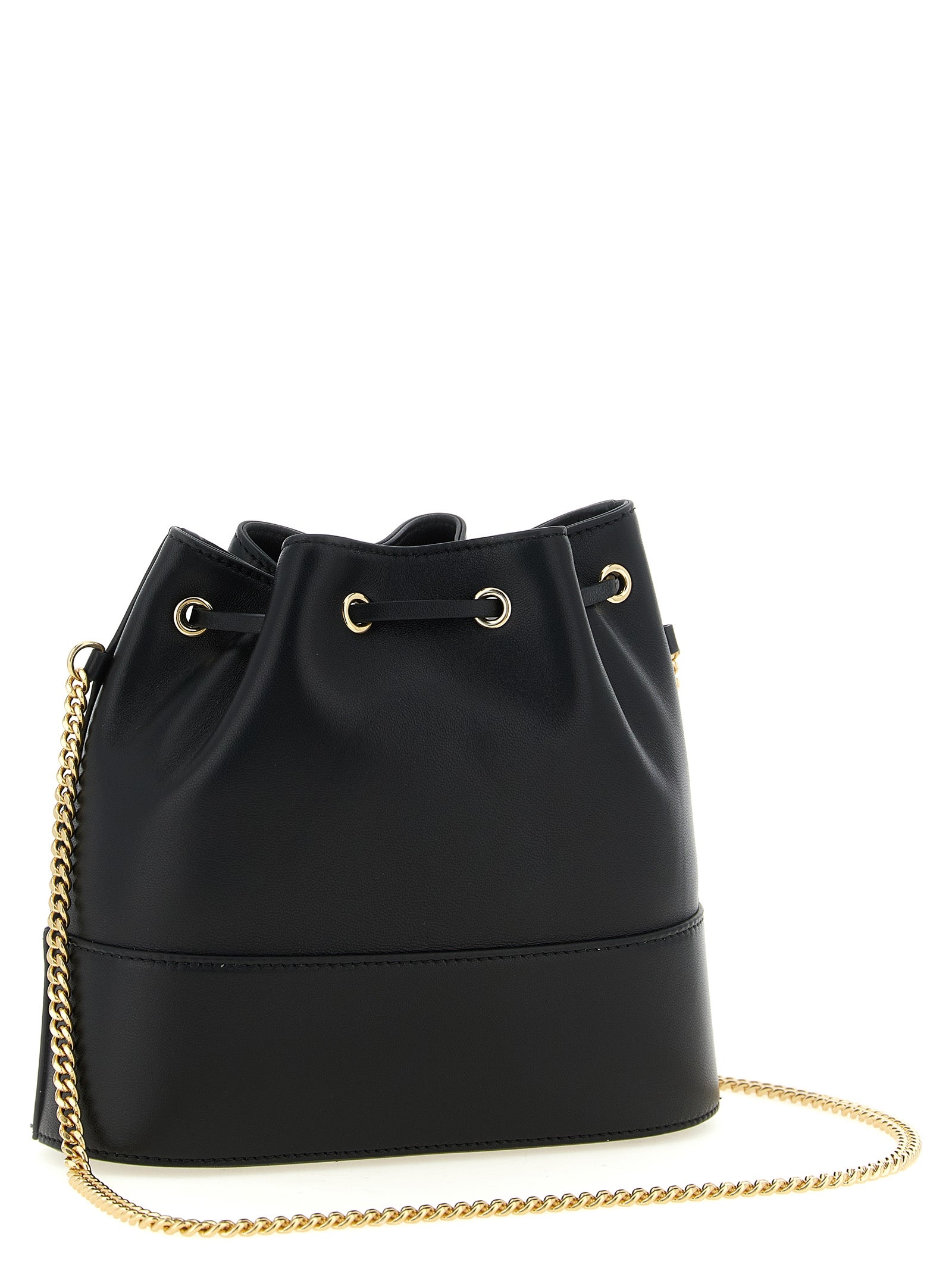 Valentino Garavani Black Lamb Leather Crossbody Bag Valentino Garavani