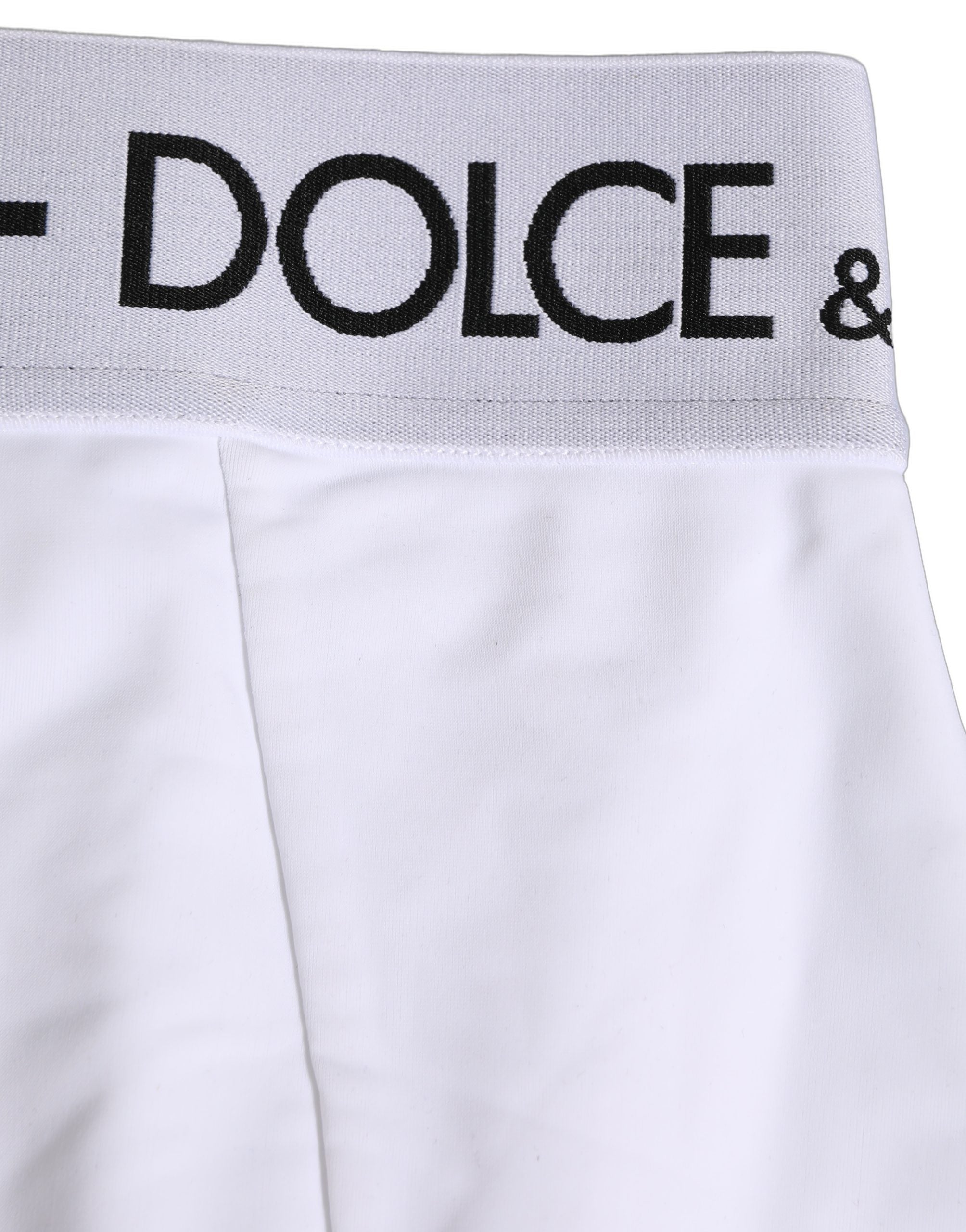 Dolce & Gabbana White Logo Waistband Coulotte Panty Underwear Dolce & Gabbana