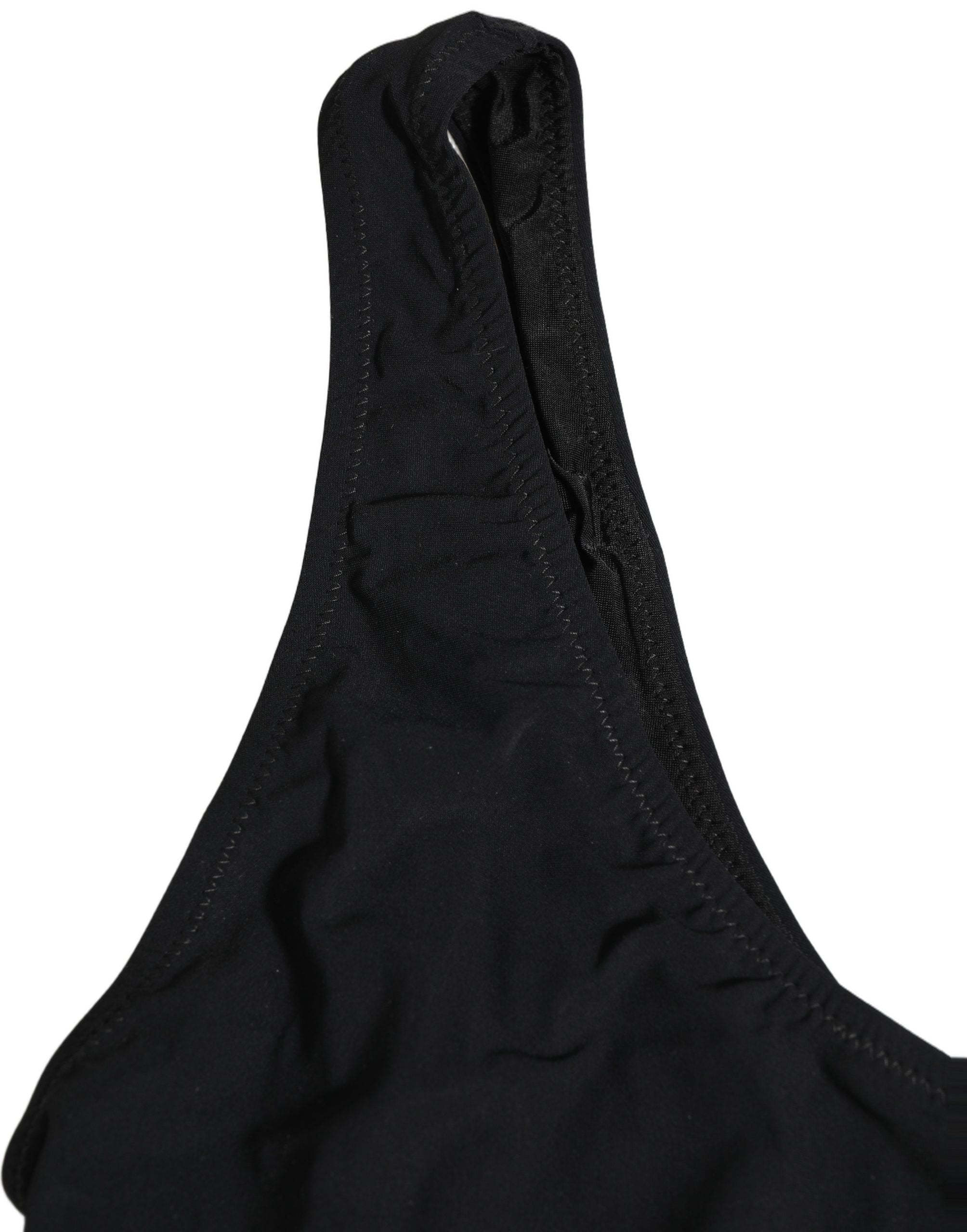Dolce & Gabbana Black Cutout Logo One Piece Swimsuit Swimwear Dolce & Gabbana