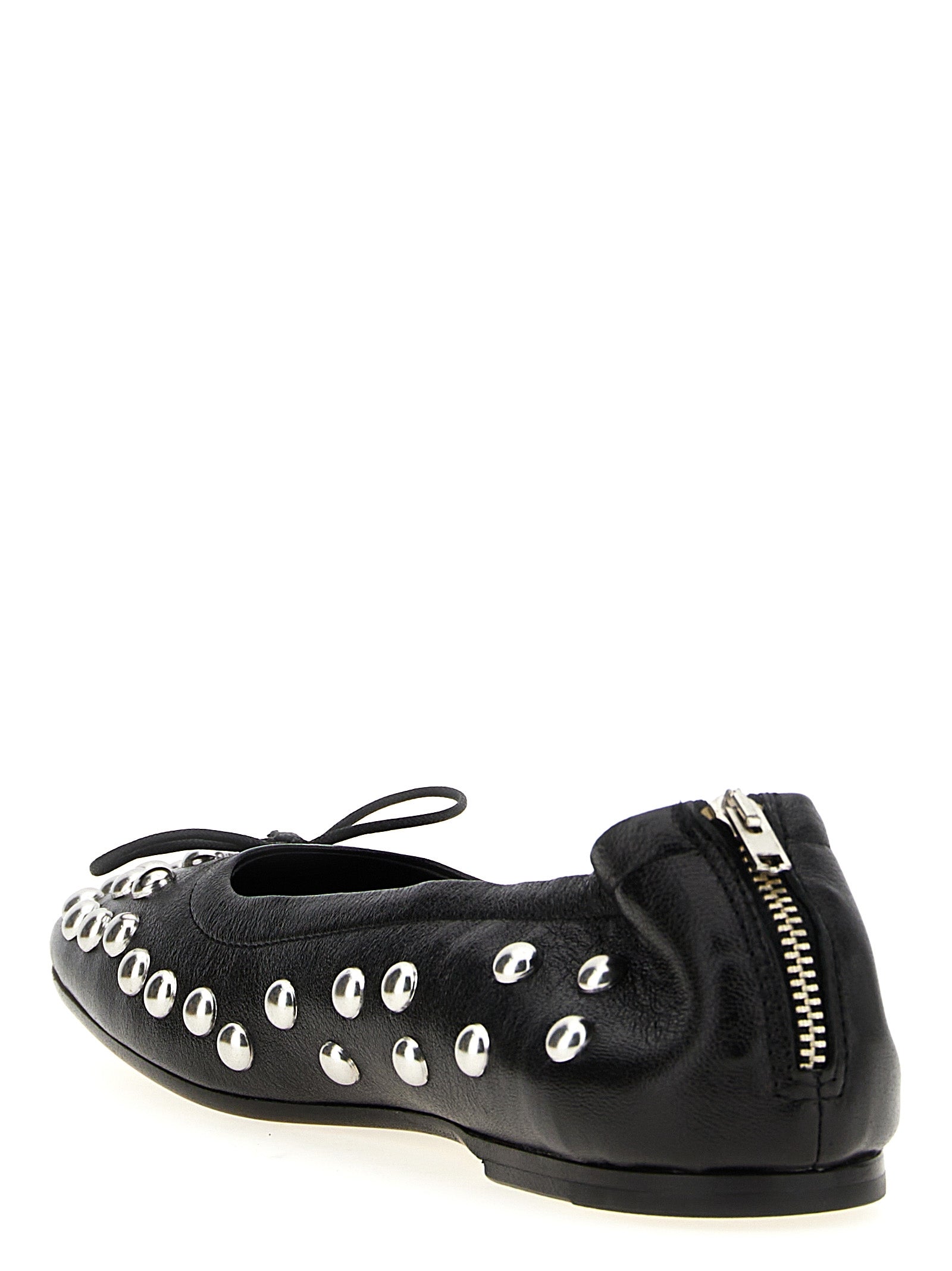 Golden Goose Black Lamb Leather Ballet Flats Golden Goose
