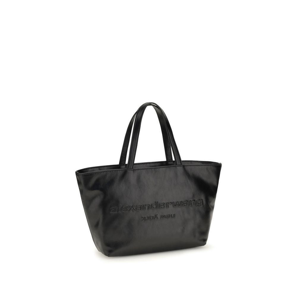Alexander Wang Black Calf Leather Bos Taurus Shoulder Bag Alexander Wang