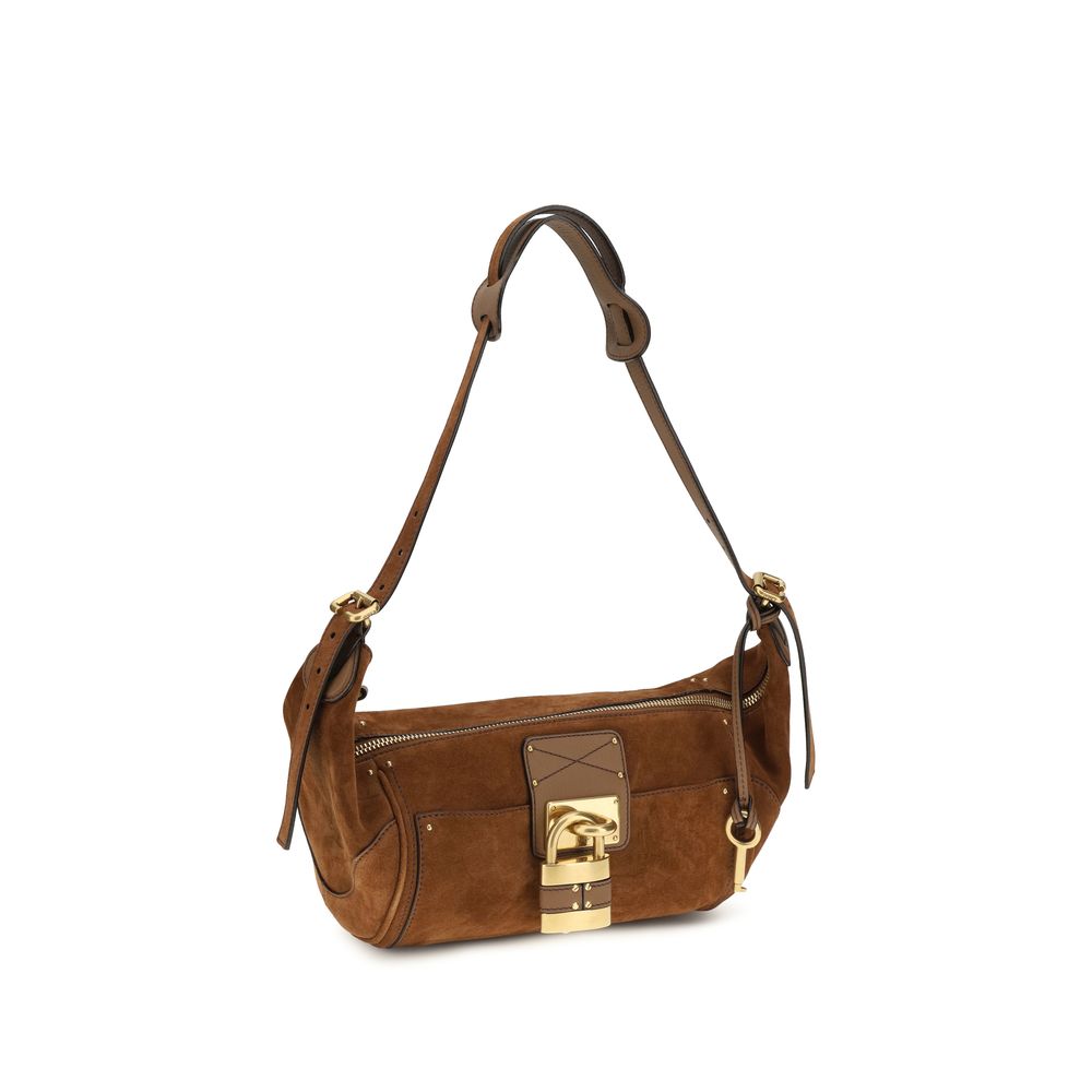 Chloé Brown Calf Leather Bos Taurus Shoulder Bag Chloé
