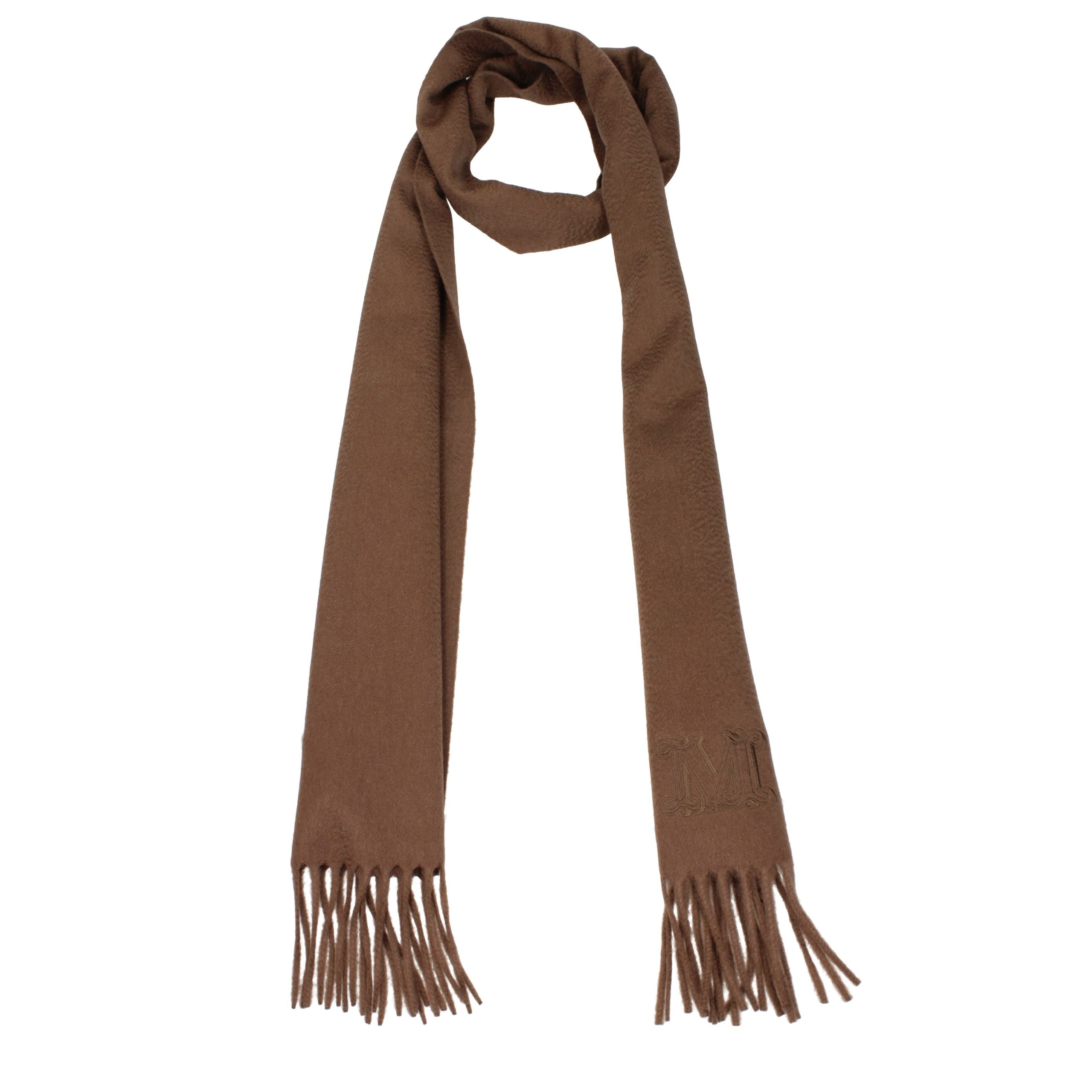 Max Mara Brown Cashmere Foulard Max Mara