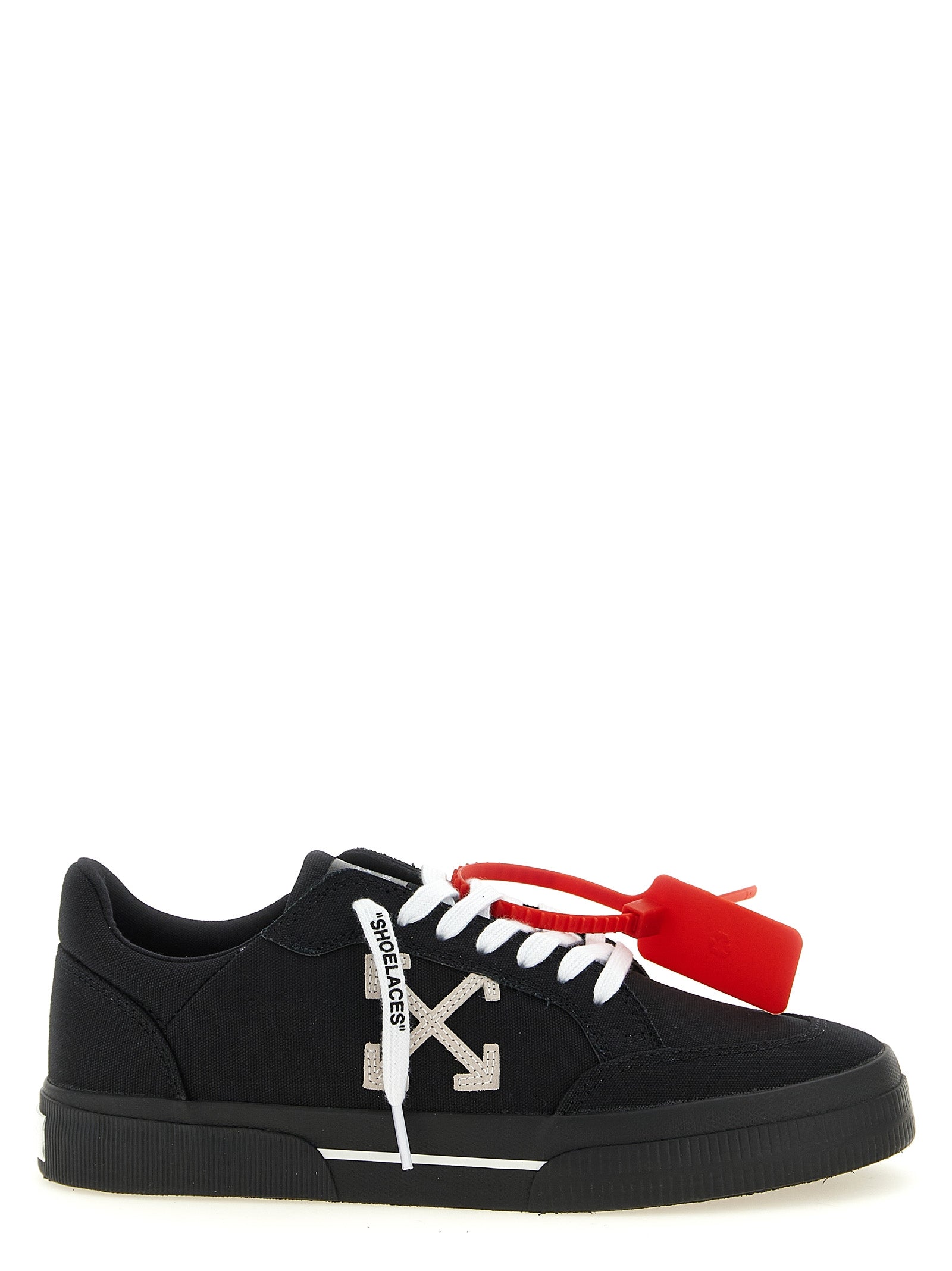 Off-White Bicolor Cotton Low Top Sneakers Off-White