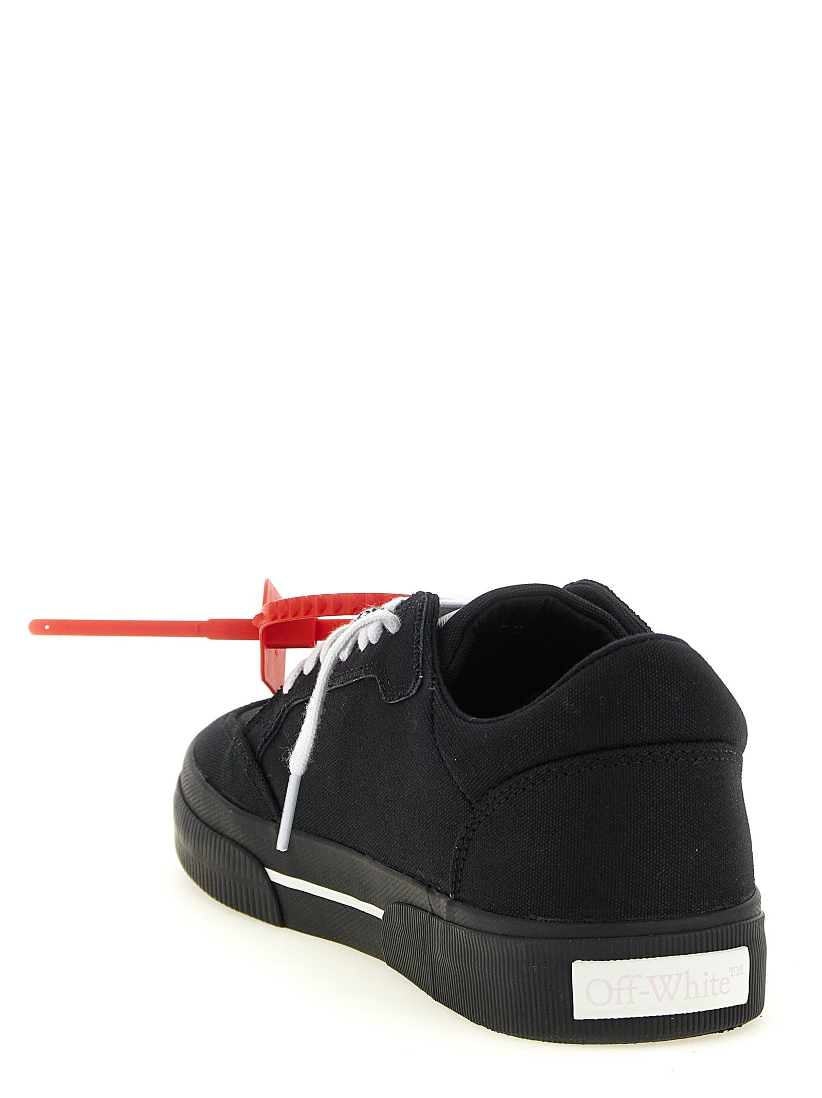 Off-White Bicolor Cotton Low Top Sneakers Off-White