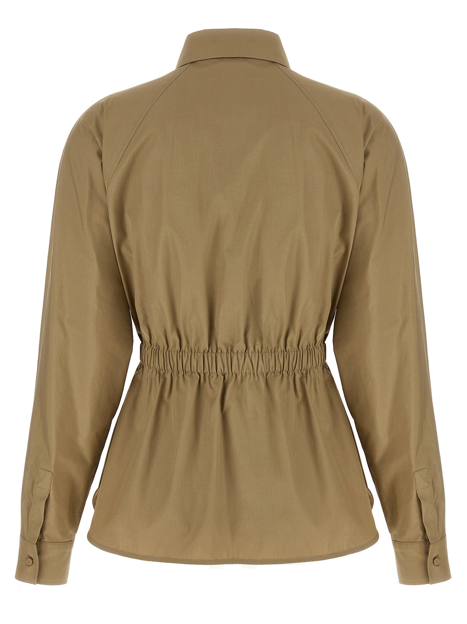 Max Mara Bicolor Cotton Blouse Max Mara