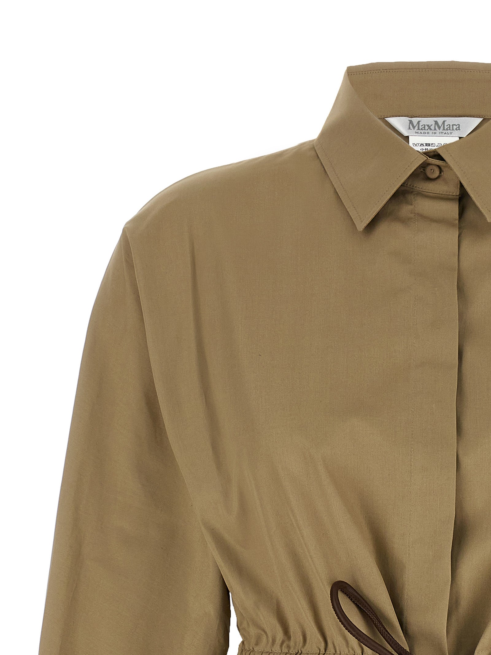 Max Mara Bicolor Cotton Blouse Max Mara