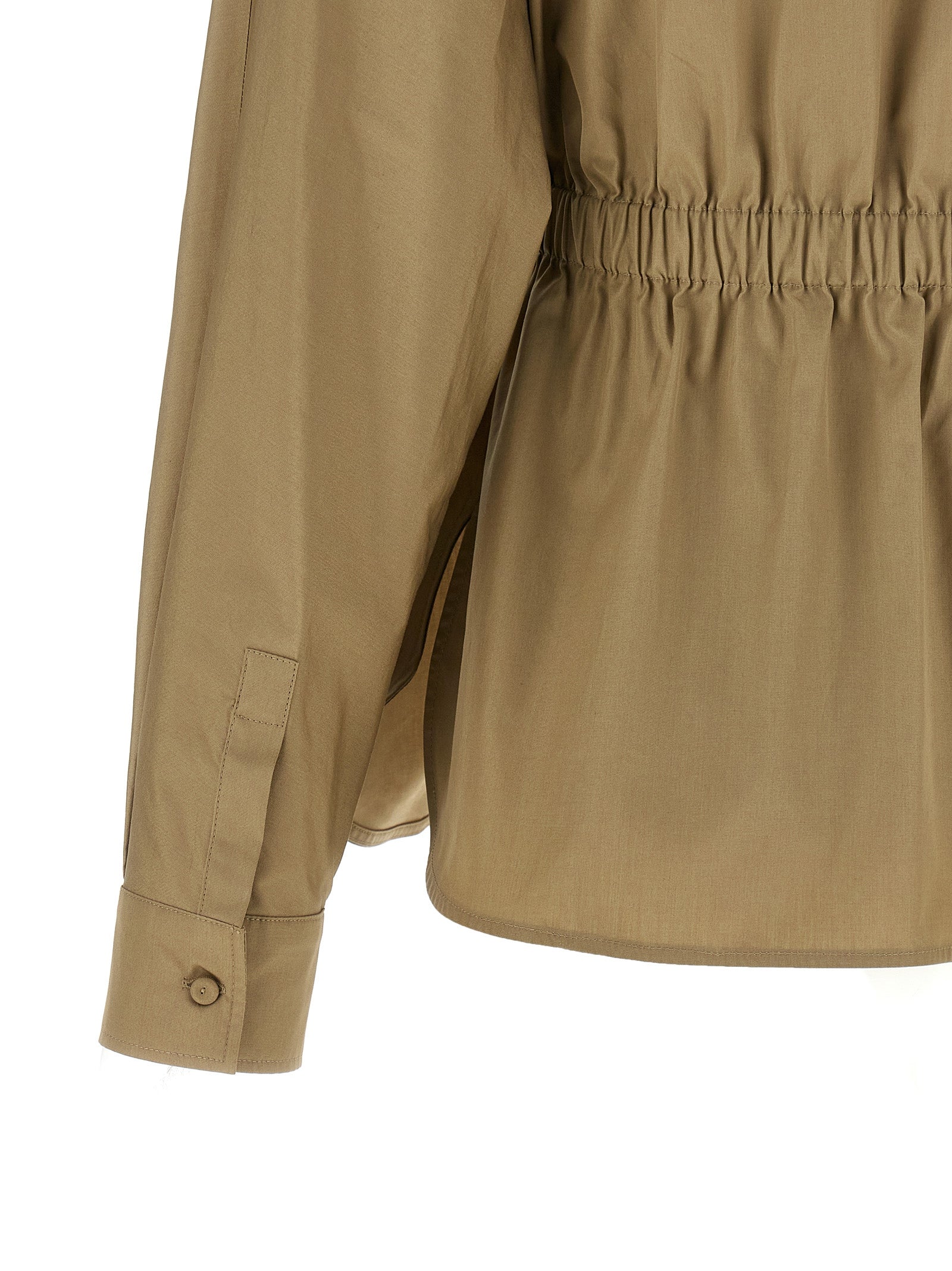 Max Mara Bicolor Cotton Blouse Max Mara