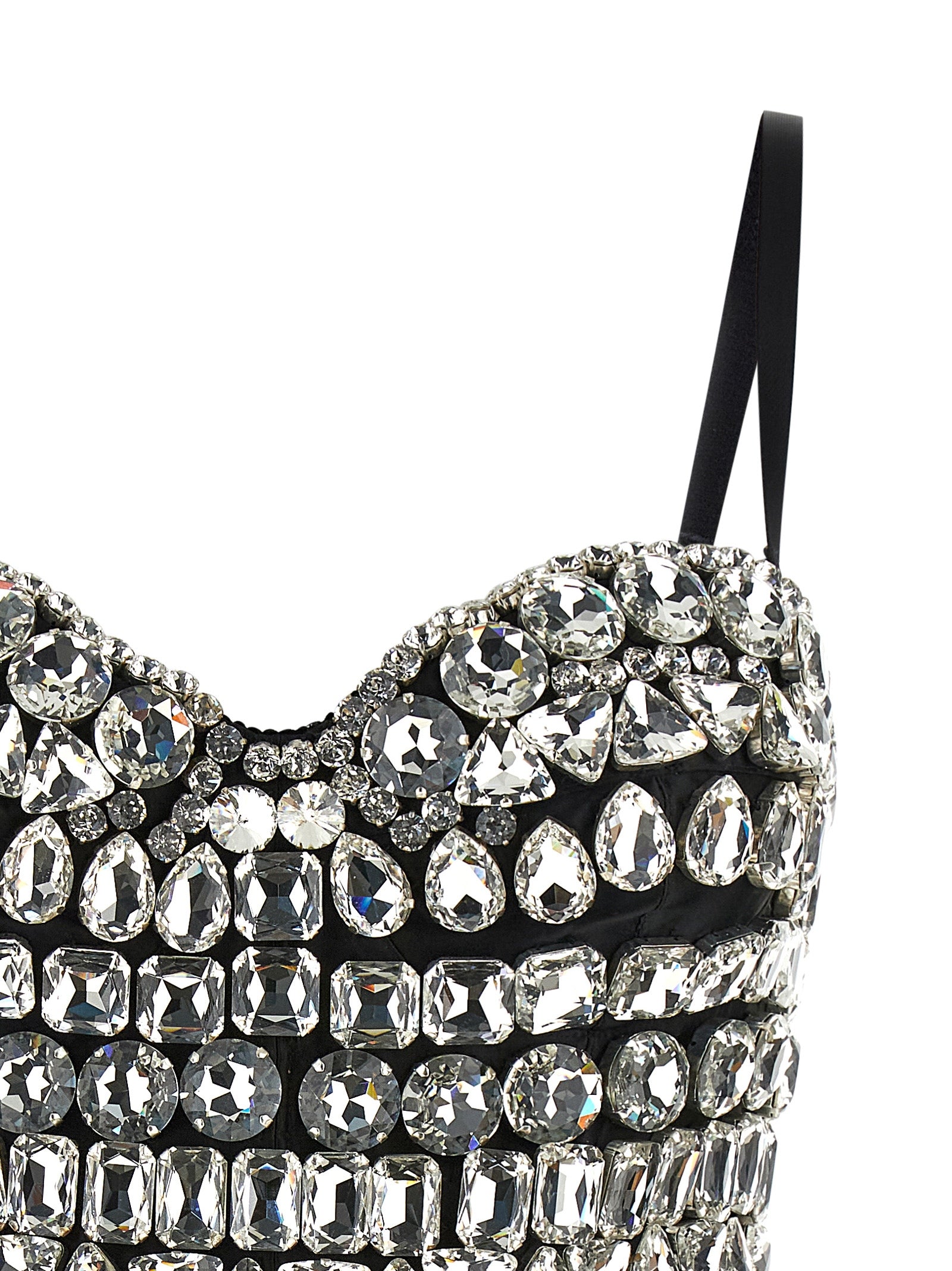 Dolce & Gabbana Silver Polyamide Bodysuit Dolce & Gabbana