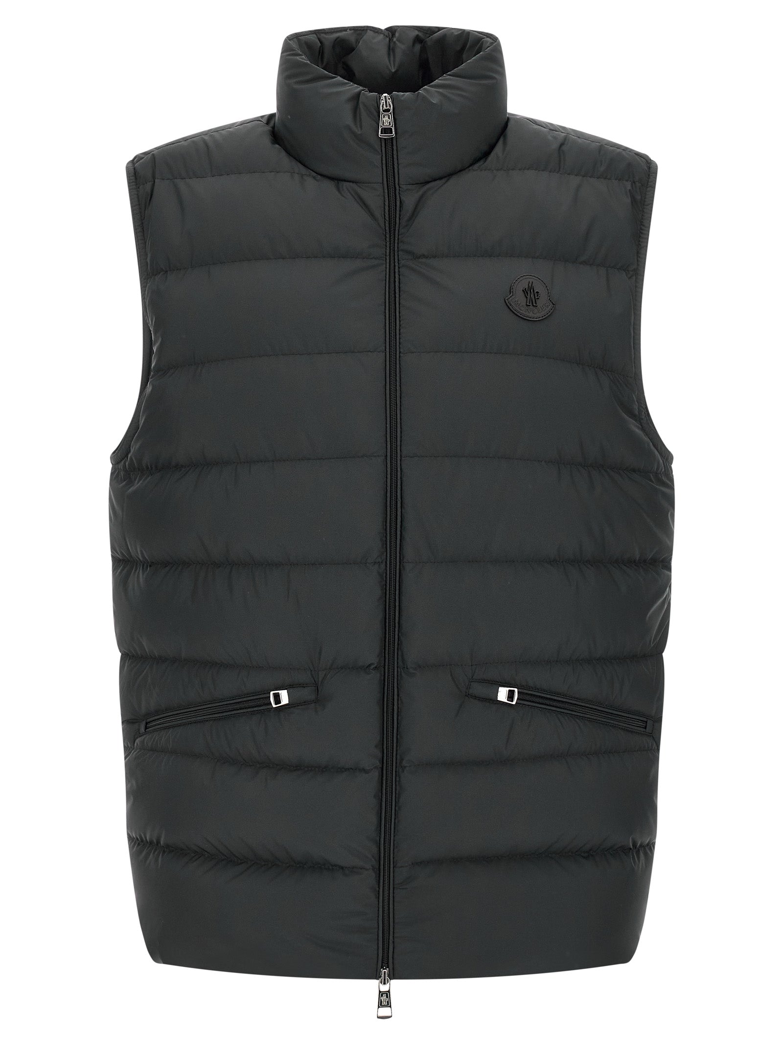 Moncler Black Polyester Sleeveless Jacket Moncler