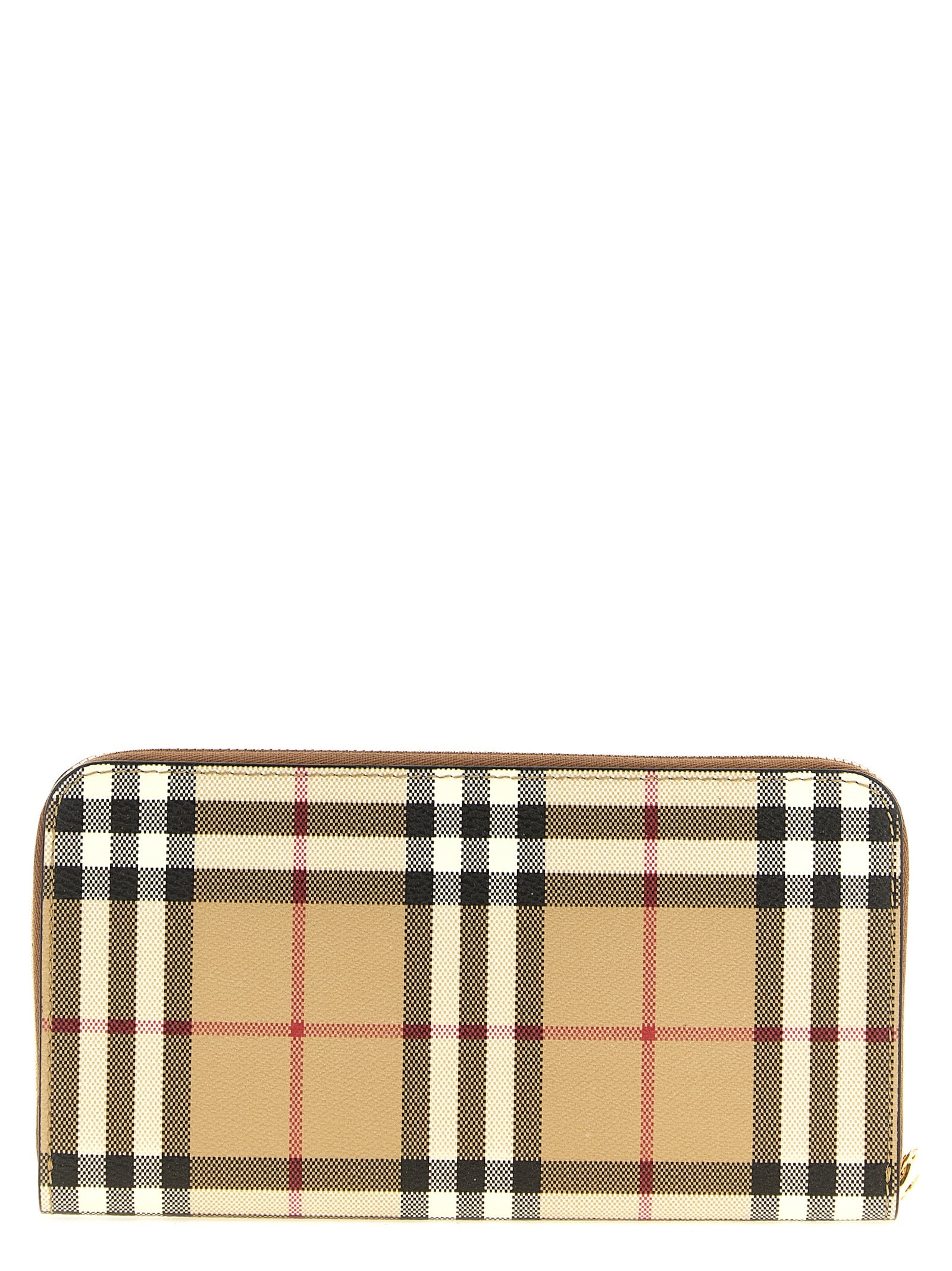 Burberry Beige Polyethylene Cardholder Burberry