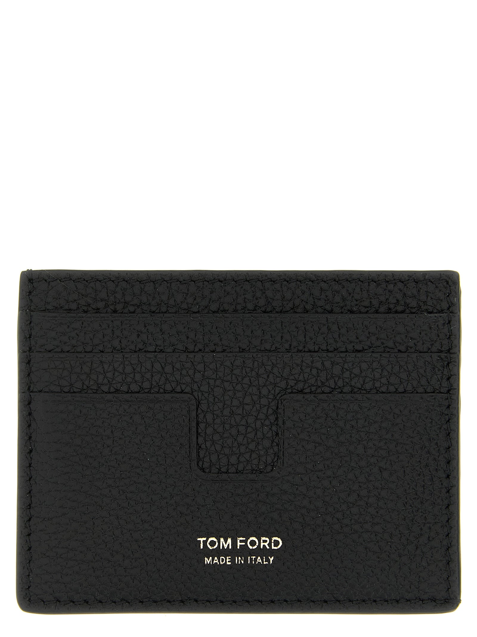 Tom Ford Black Calfskin Cardholder Tom Ford