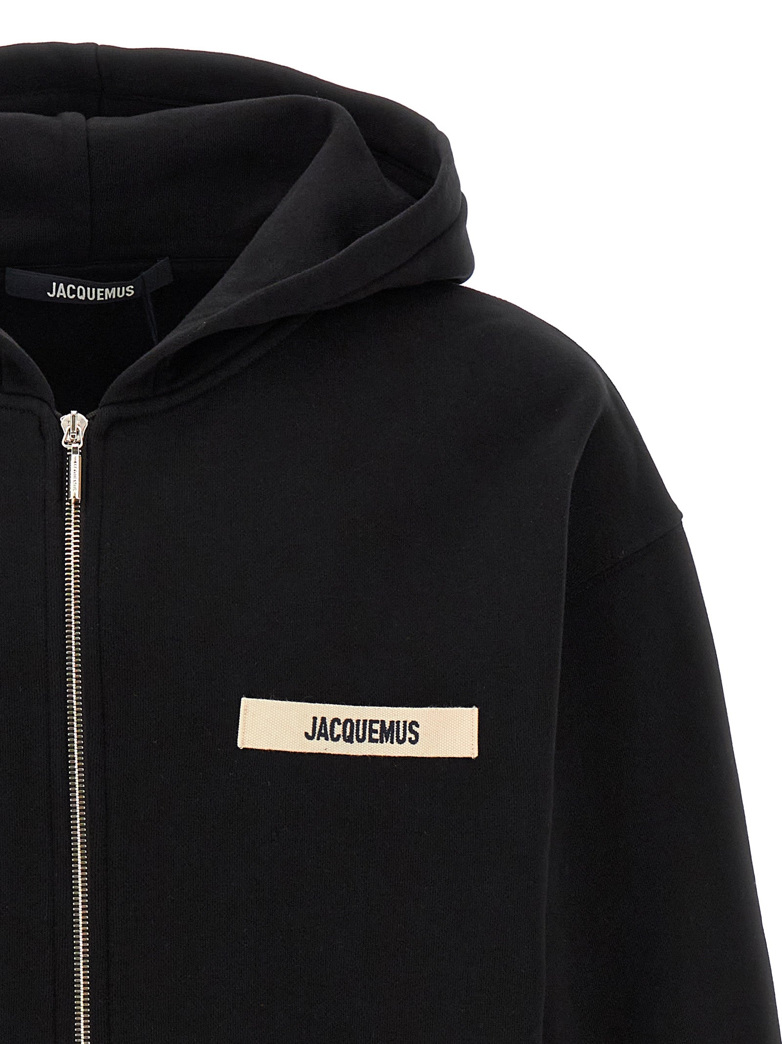 Jacquemus Black Cotton Sweatshirt Jacquemus