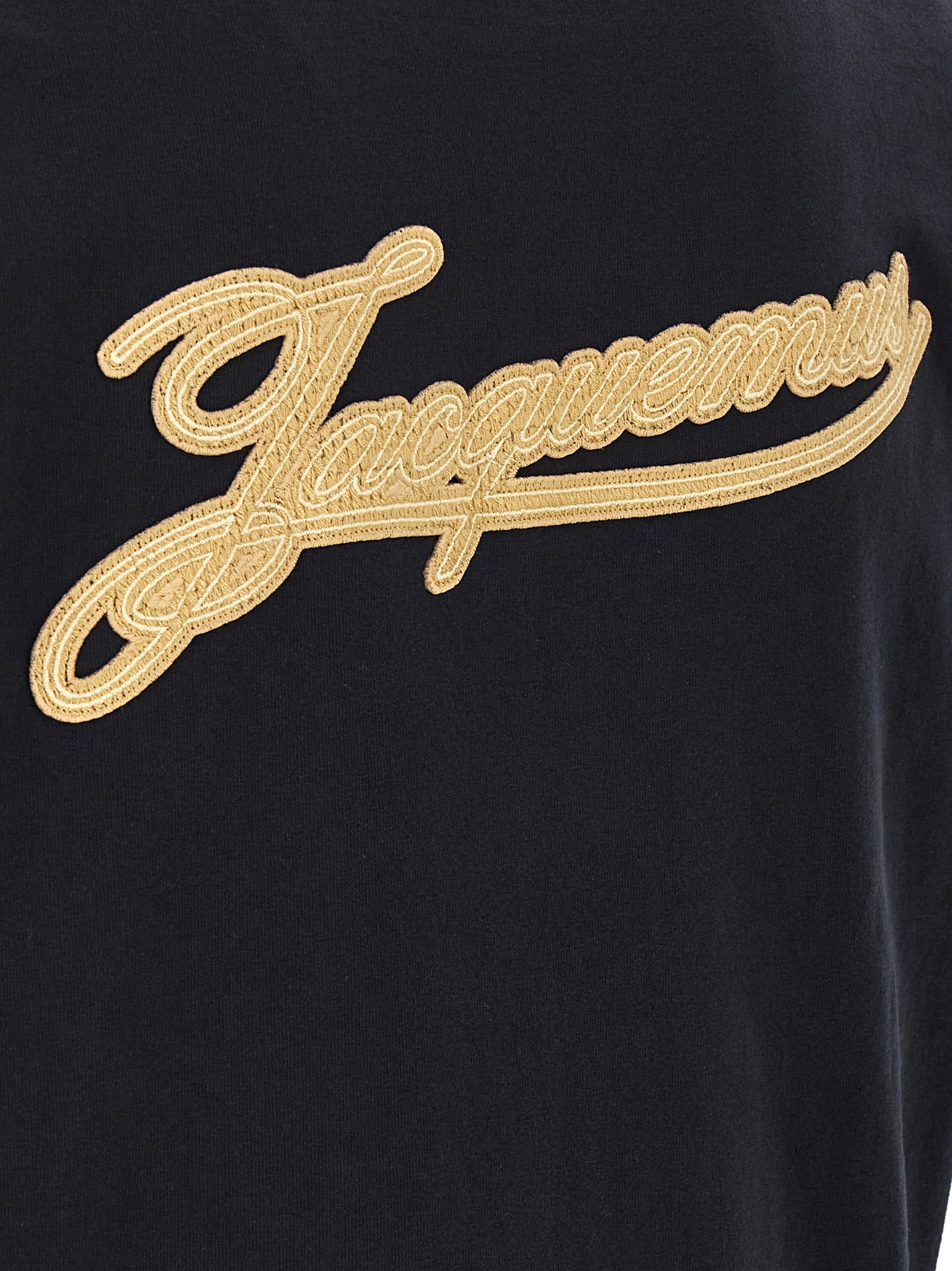 Jacquemus Blue Cotton T-Shirt