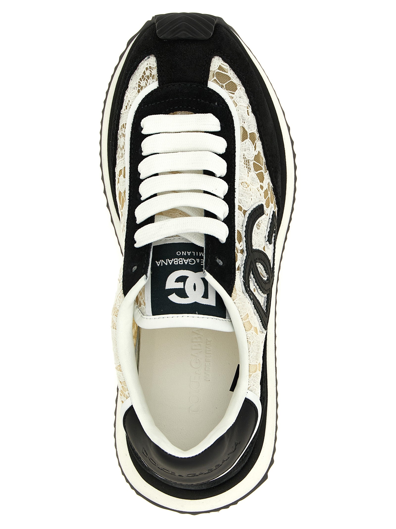Dolce & Gabbana Bicolor Cotton Sneakers Dolce & Gabbana