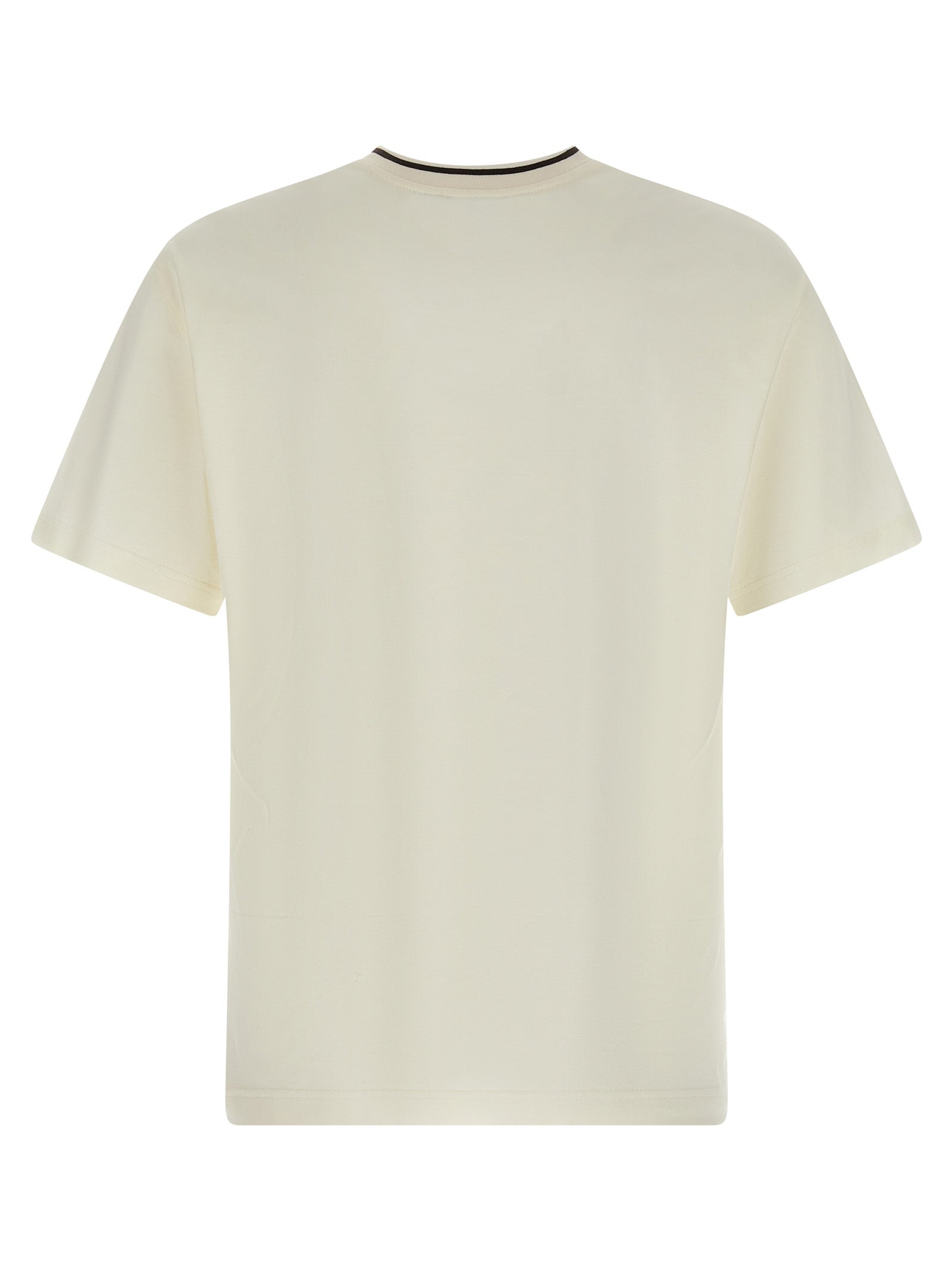 Dolce & Gabbana White Cotton T-Shirt Dolce & Gabbana