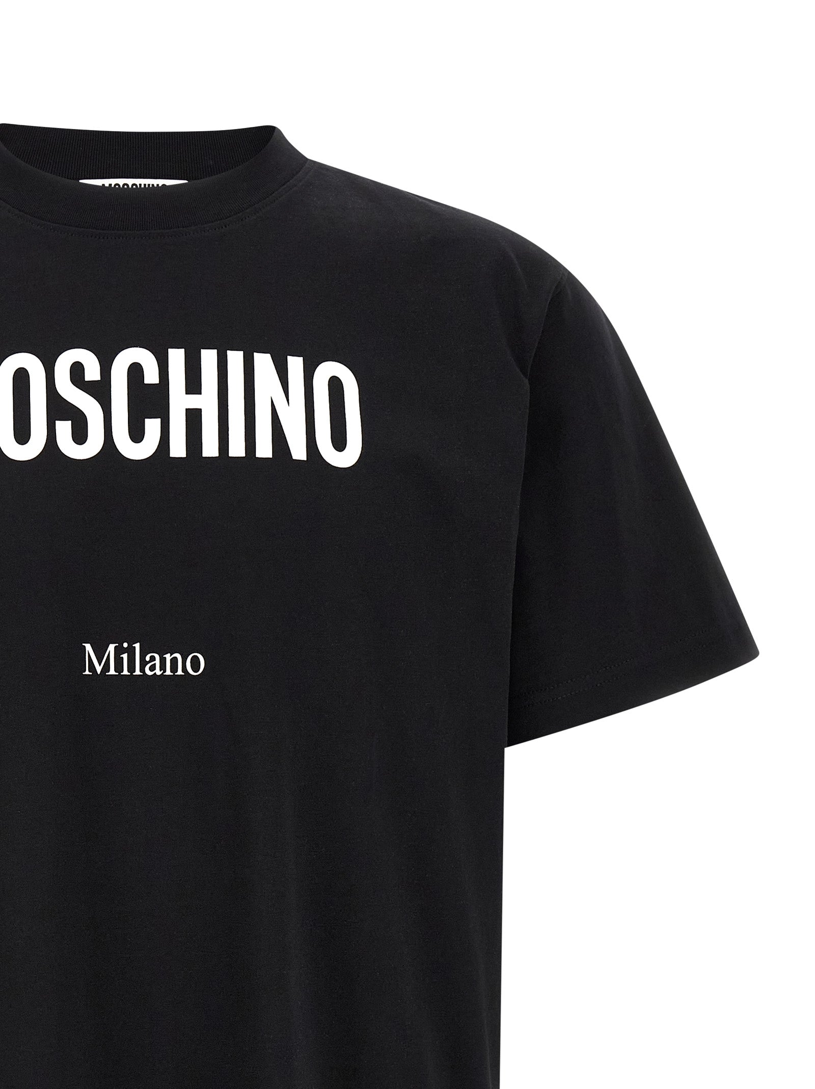 Moschino Bicolor Cotton T-Shirt Moschino