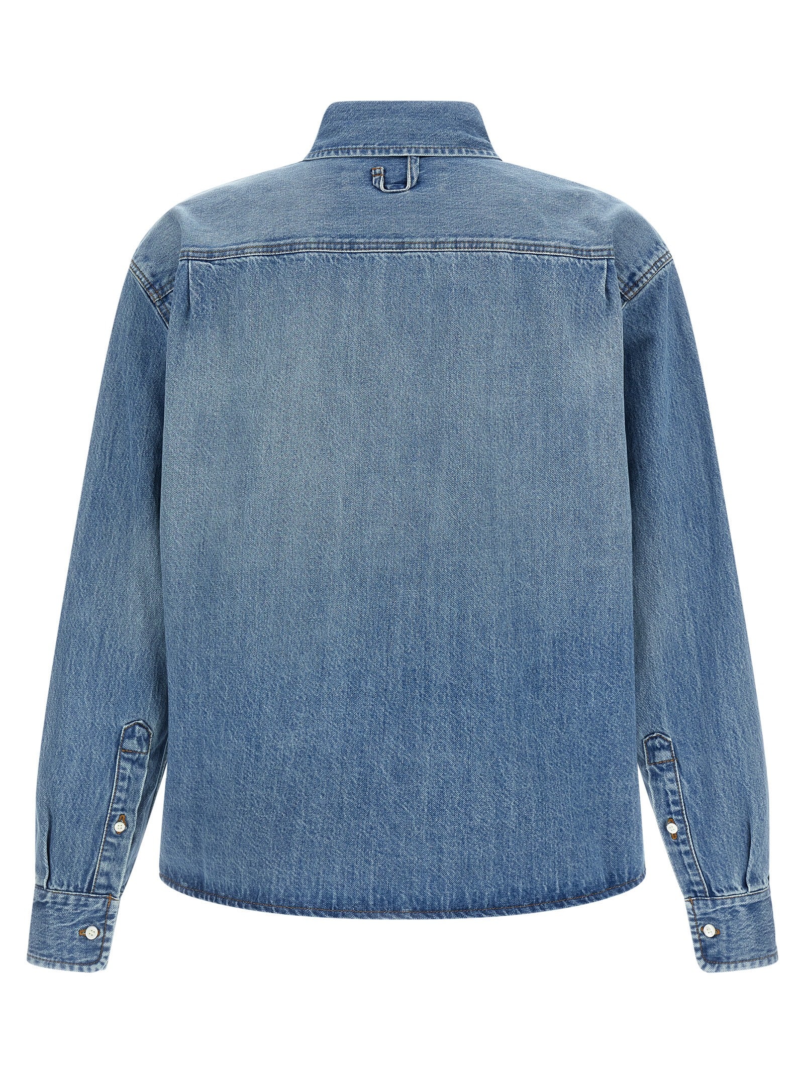 Jacquemus Blue Cotton Blouse Jacquemus