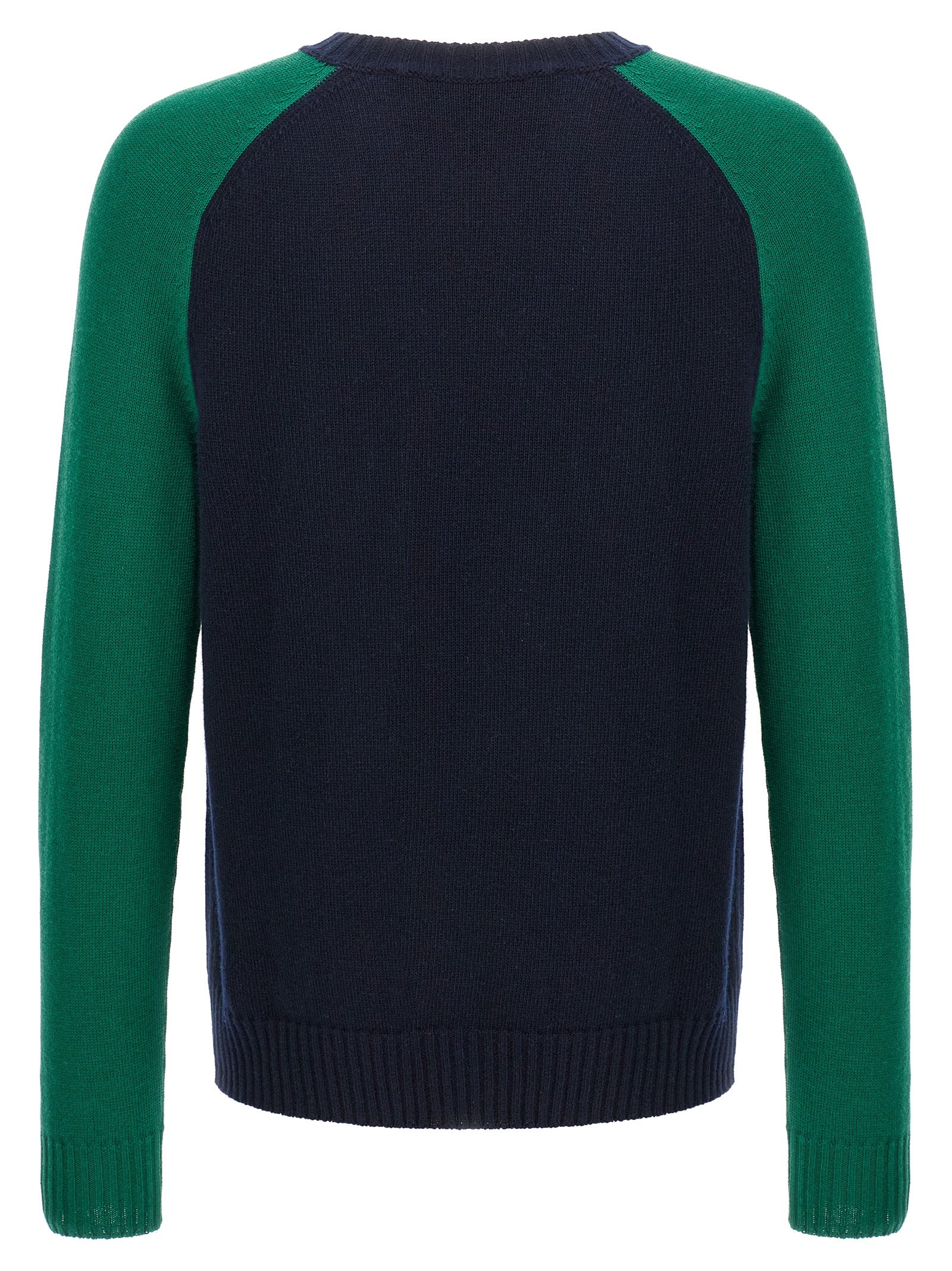 Valentino Garavani Blue Virgin Wool Cardigan Valentino Garavani
