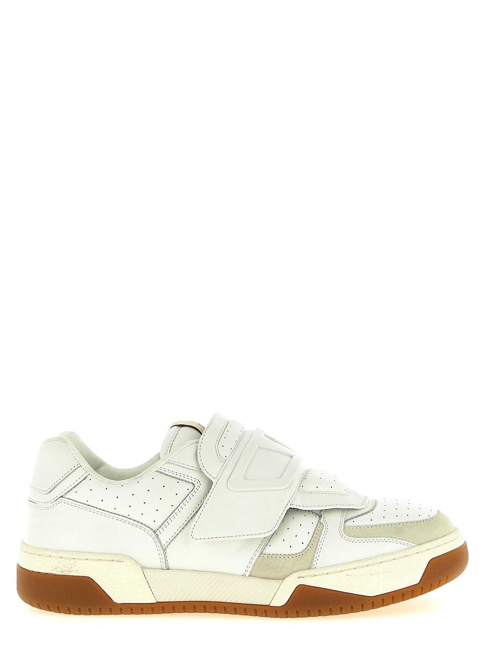 Valentino Garavani White Leather Athletic Sneakers Valentino Garavani