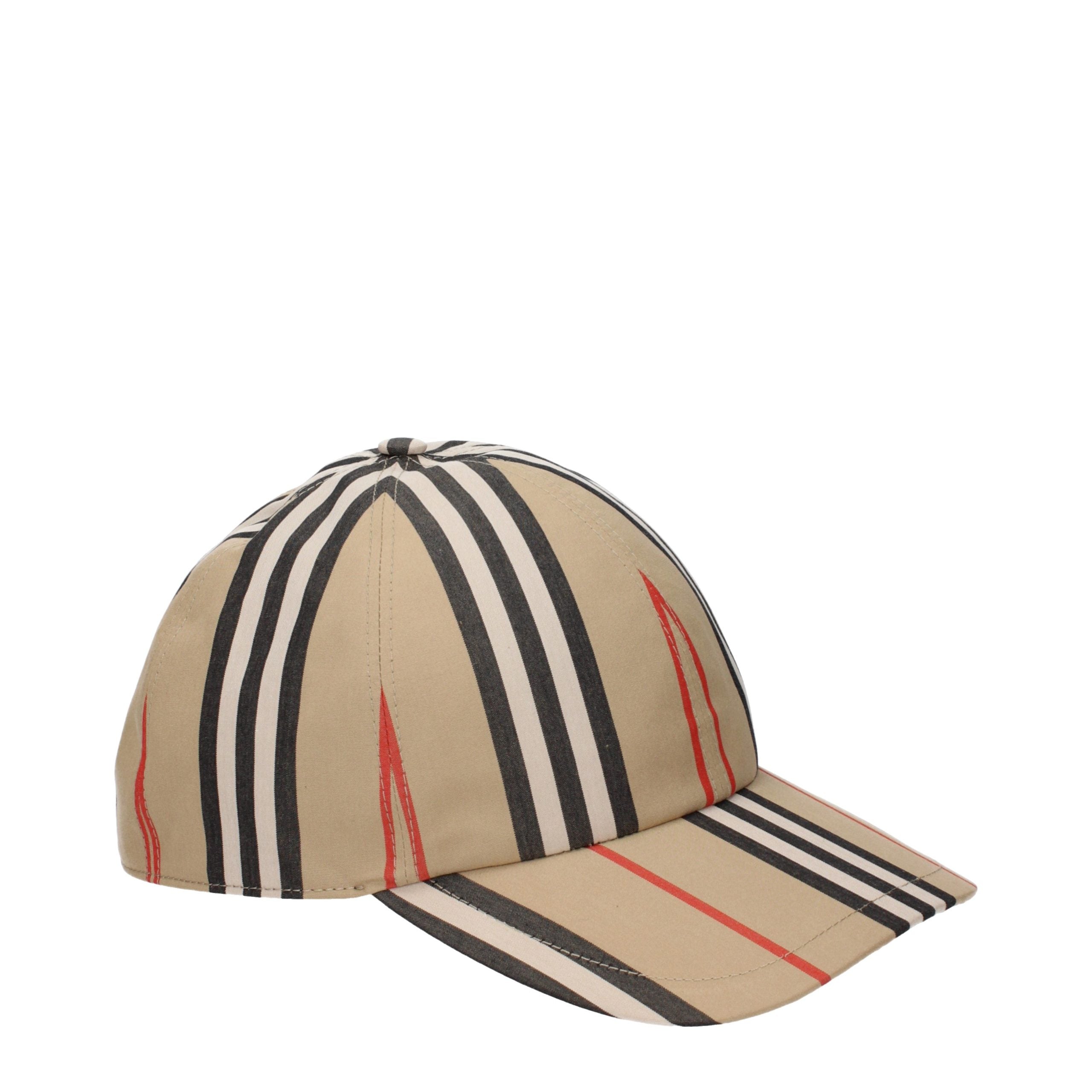 Burberry Beige Cotton Cap (Baseball Hat) Burberry