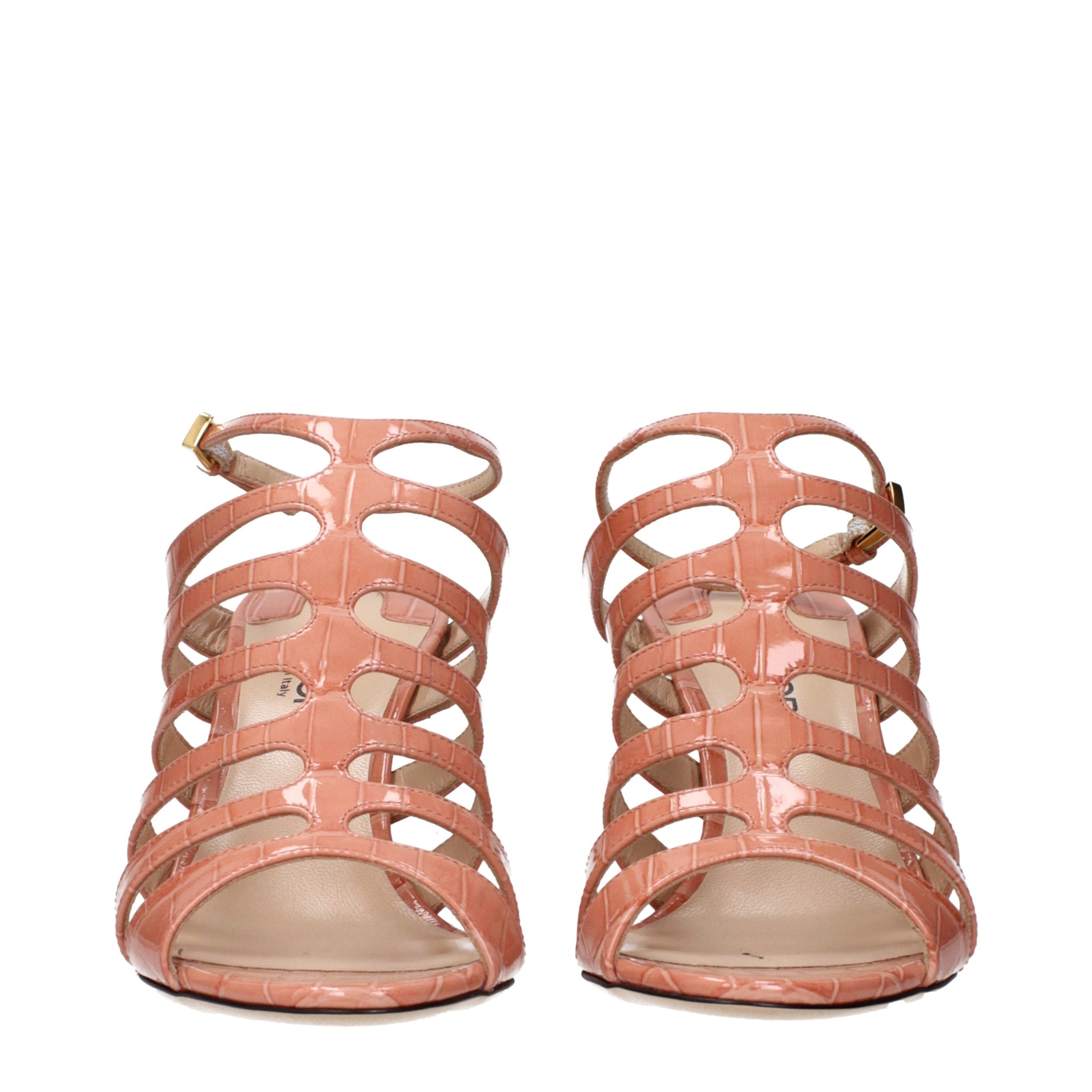 Tom Ford Pink Leather Stiletto Heel Sandals Tom Ford