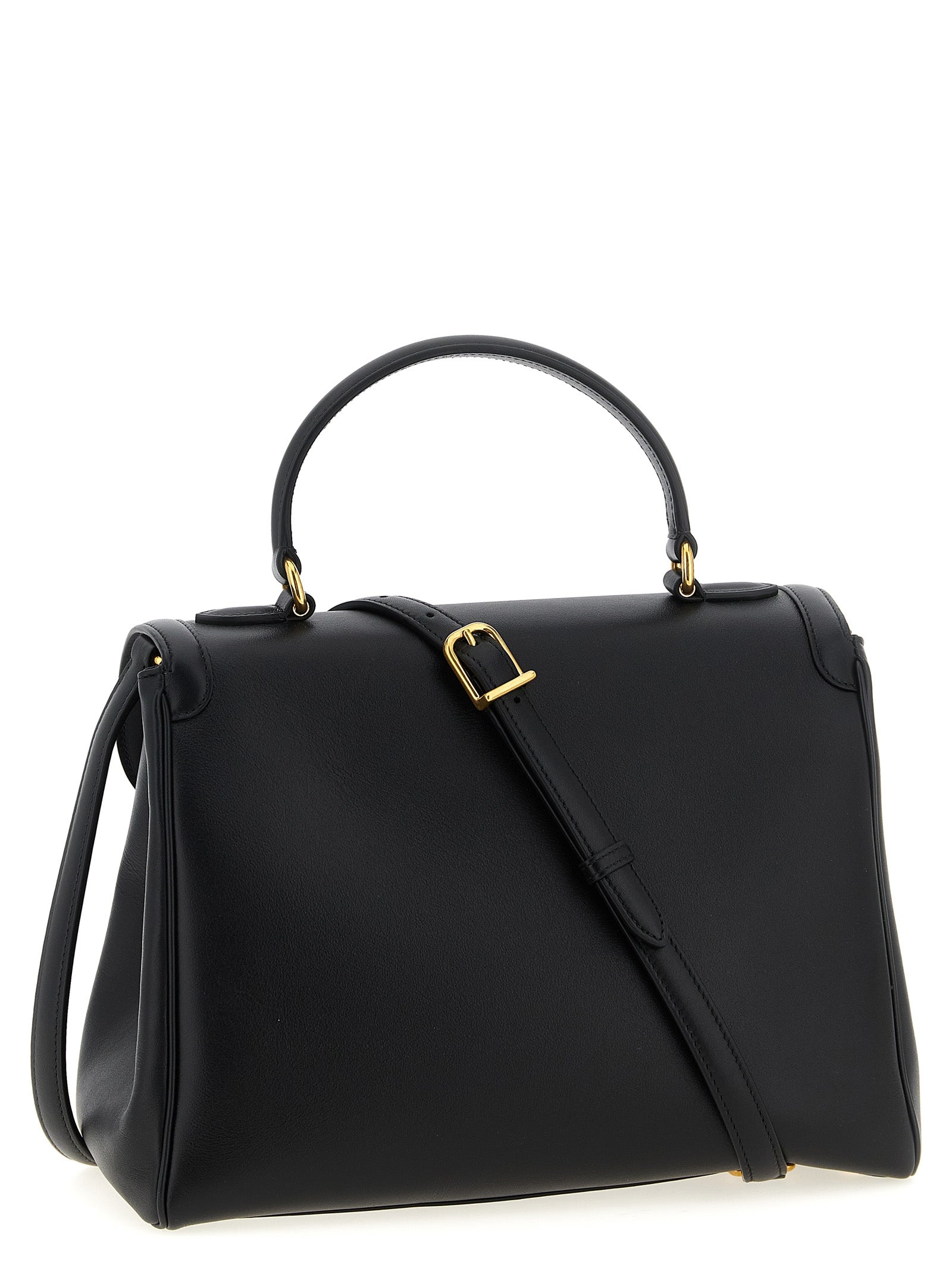 Valentino Garavani Black Calfskin Handbag Valentino Garavani