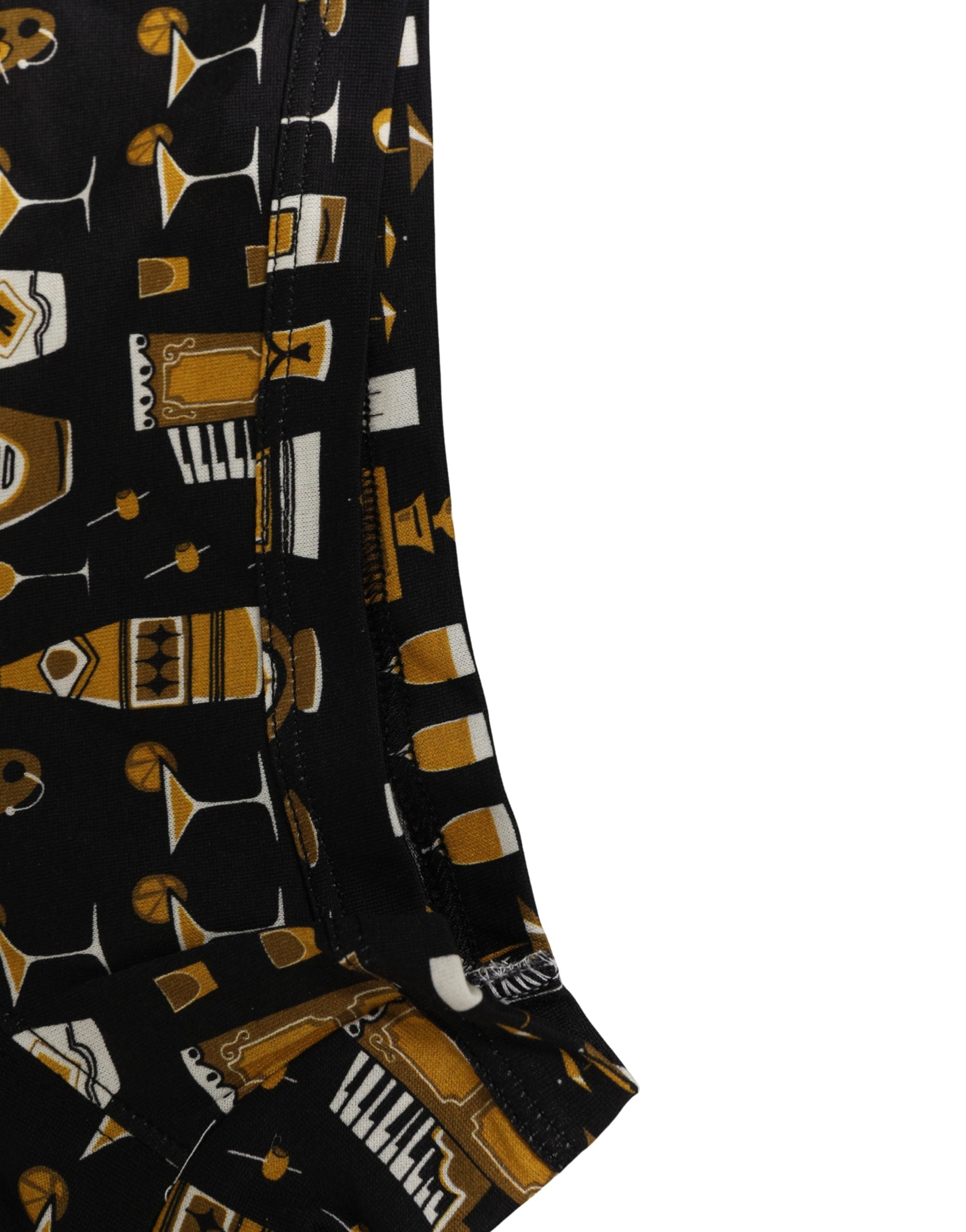 Dolce & Gabbana Black Gold Cocktail Regular Boxer Underwear Dolce & Gabbana