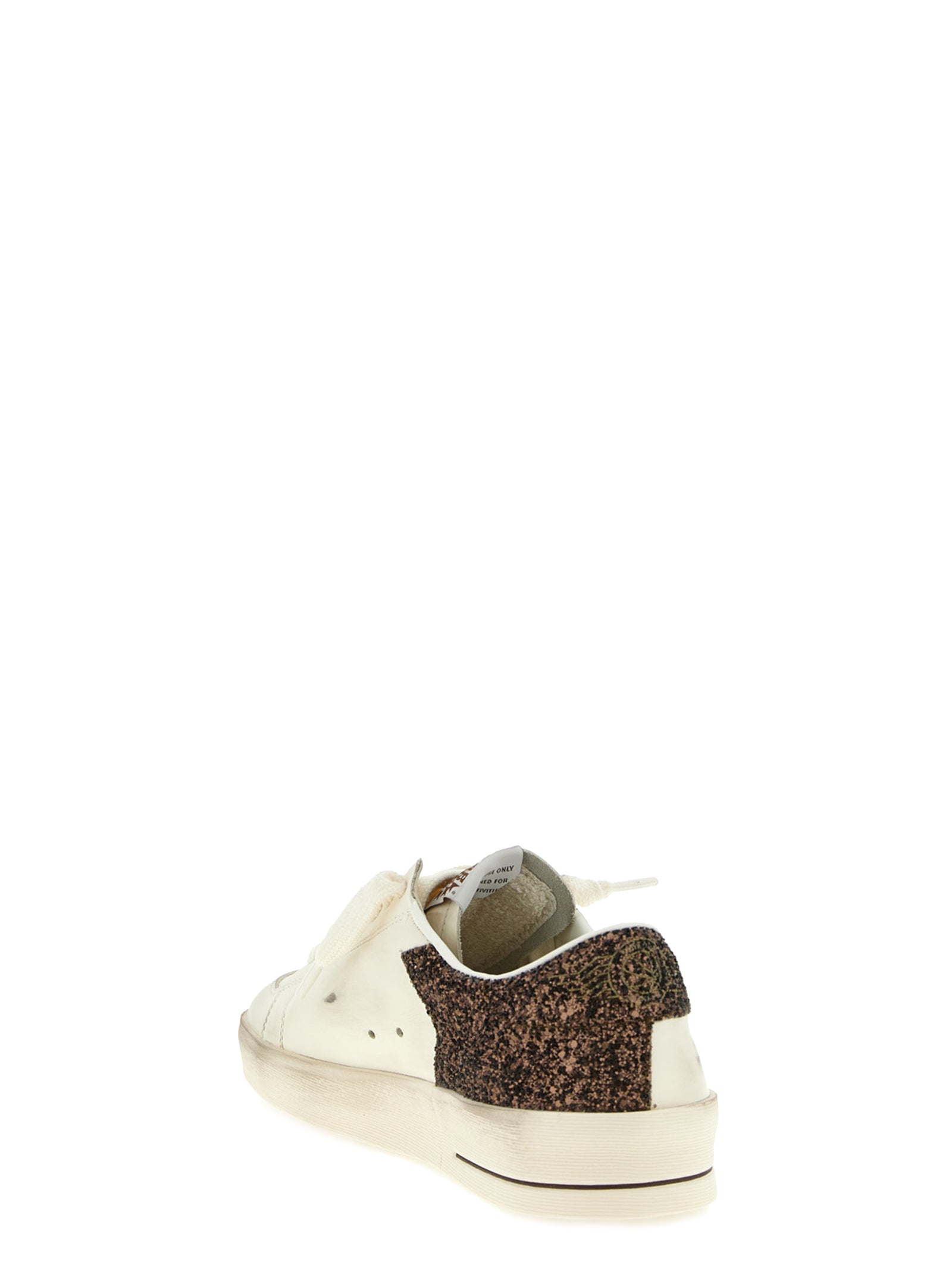 Golden Goose White Leather Low Top Sneakers Golden Goose