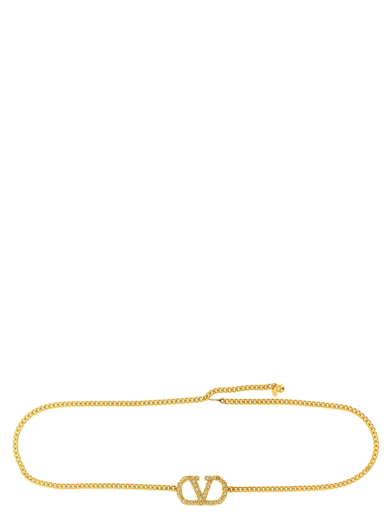 Valentino Garavani Gold Brass Belt Valentino Garavani