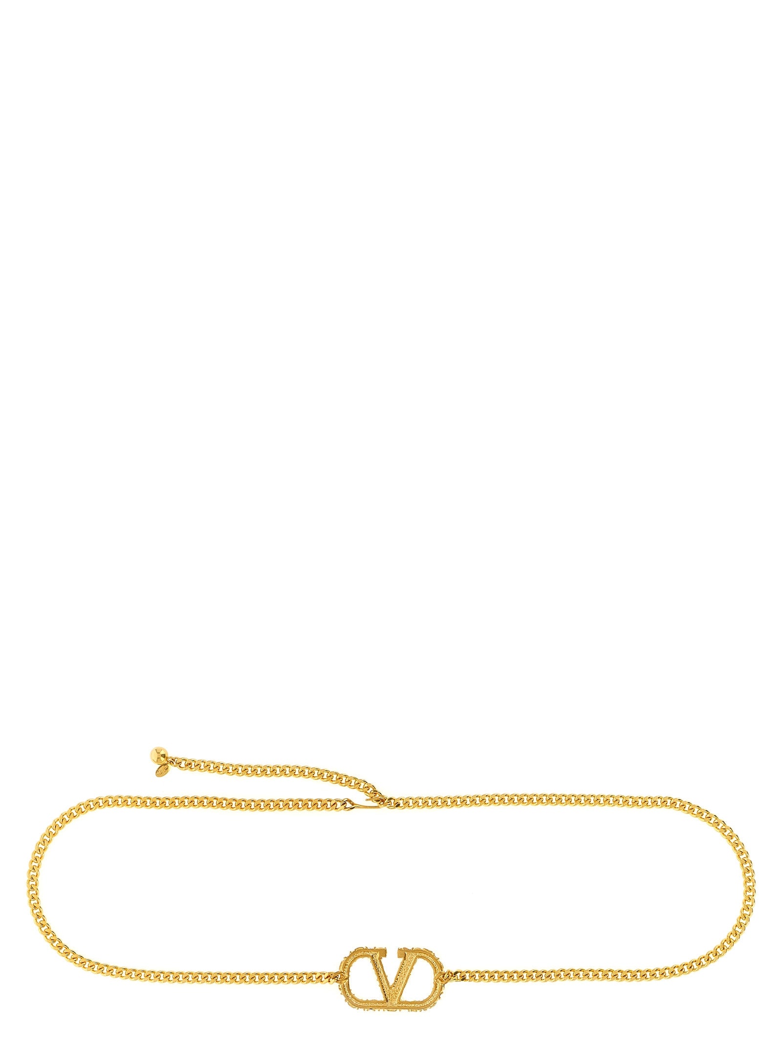 Valentino Garavani Gold Brass Belt Valentino Garavani