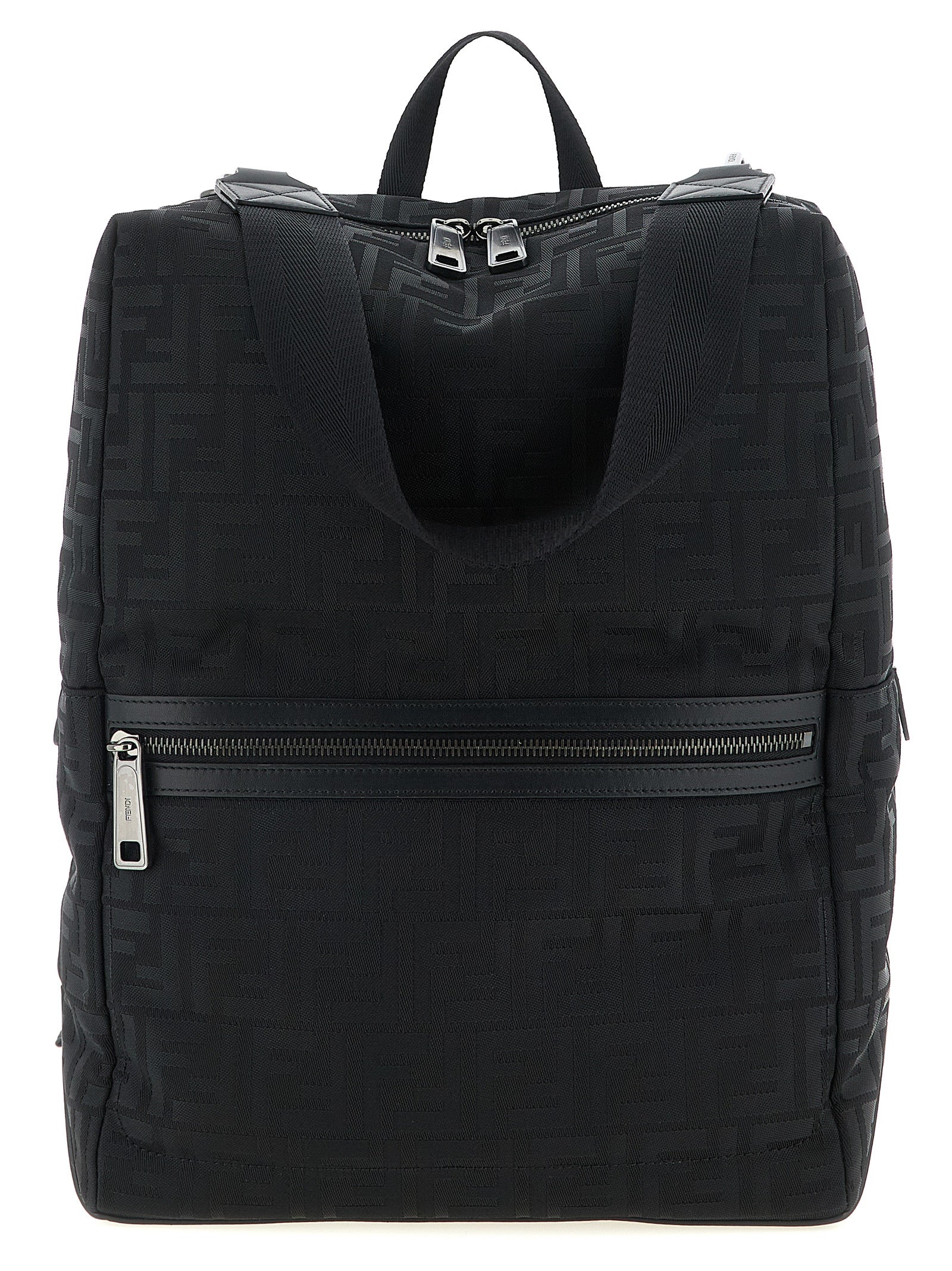 Fendi Black Polyamide Backpack Fendi