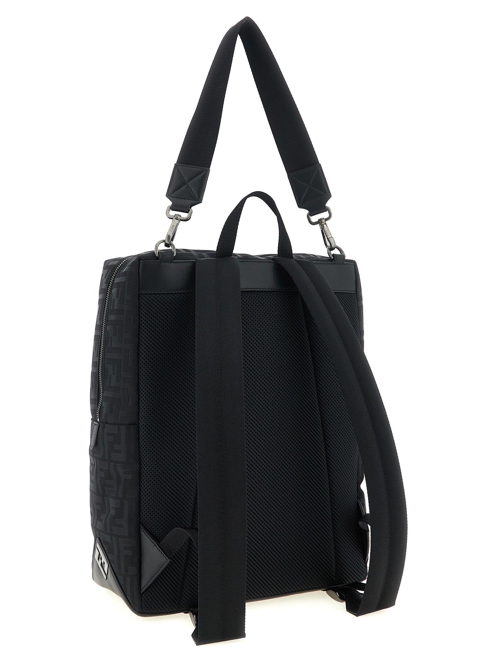 Fendi Black Polyamide Backpack Fendi