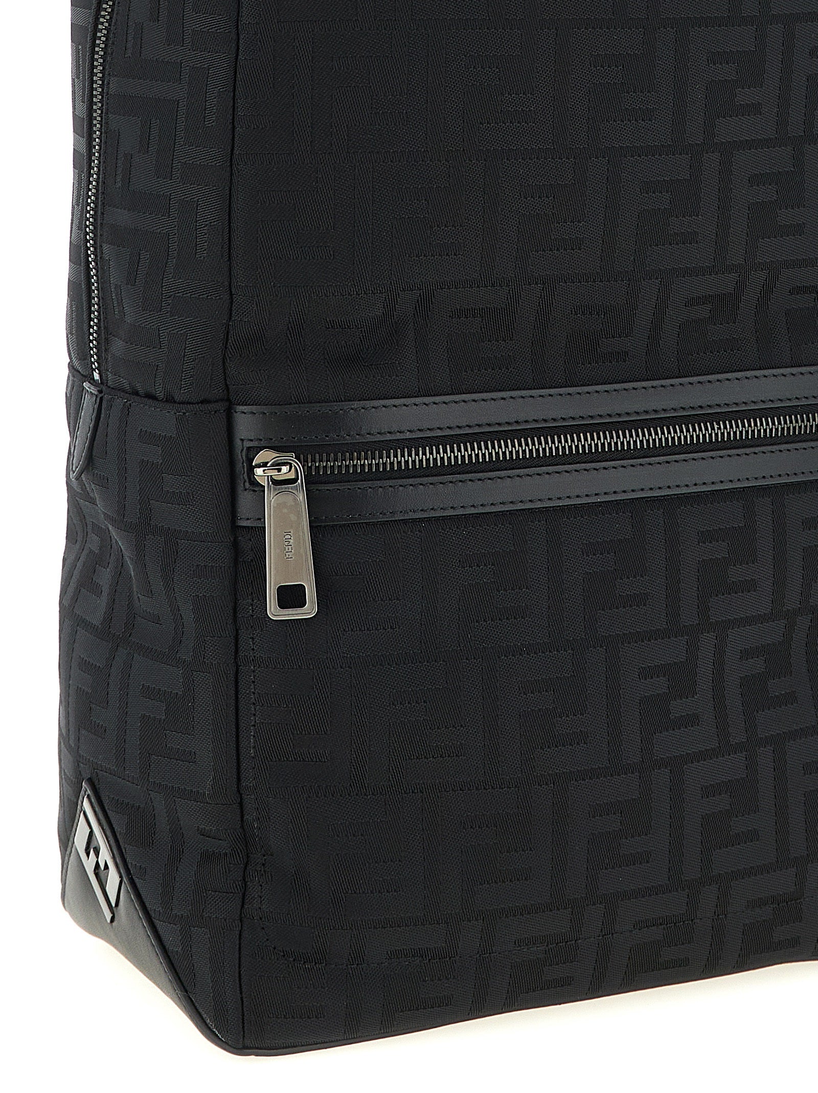 Fendi Black Polyamide Backpack Fendi