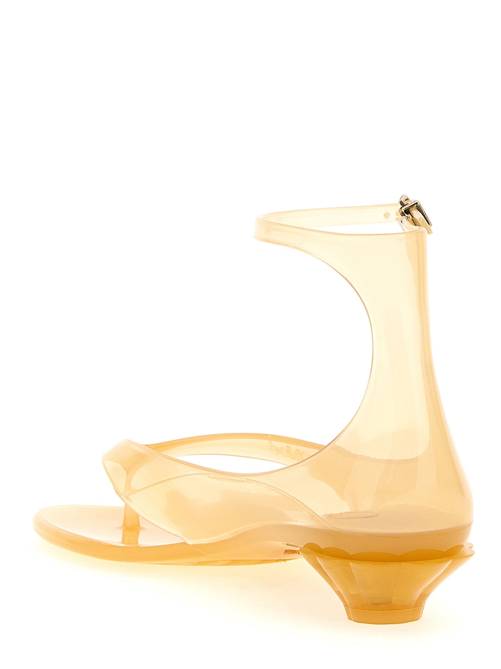 Chloé Bicolor Polyurethane Mid Heel Pumps Chloé