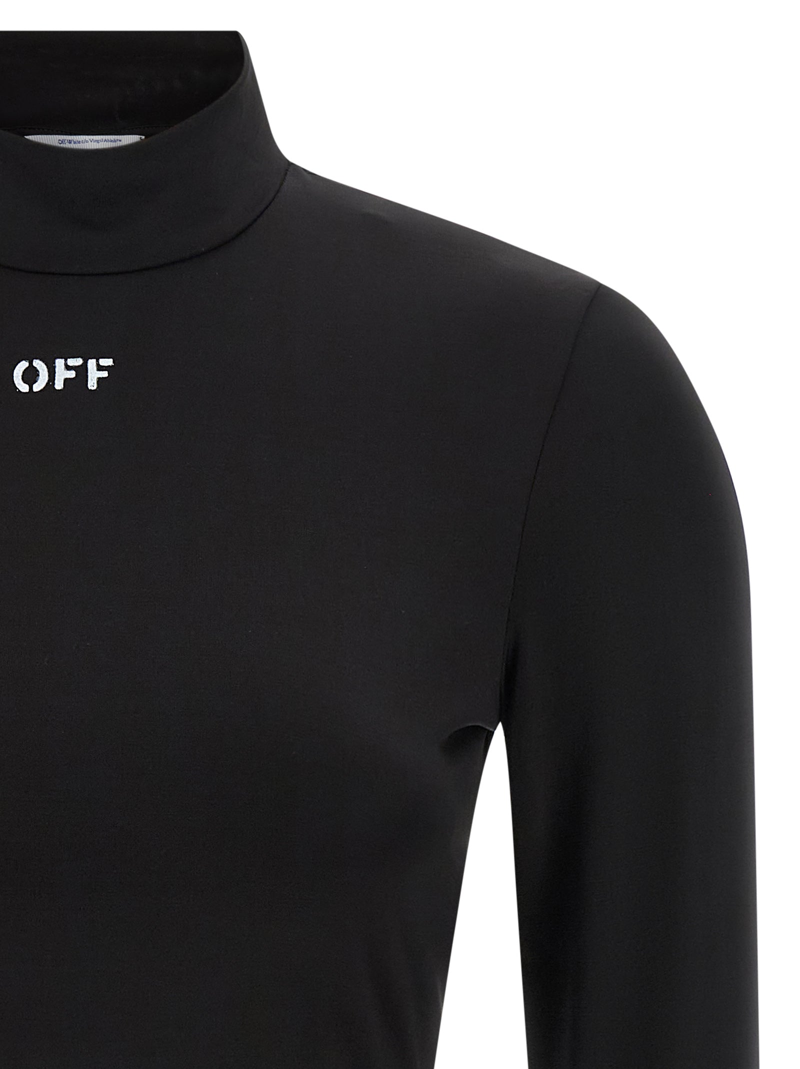Off-White Black Acetate Shirt Off-White