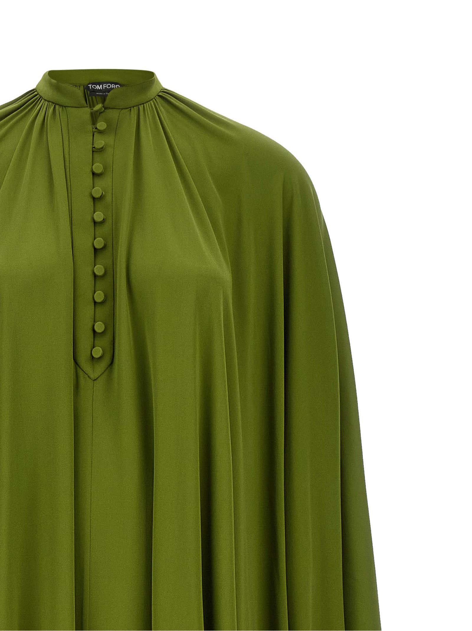 Tom Ford Bicolor Silk Long Dress Tom Ford